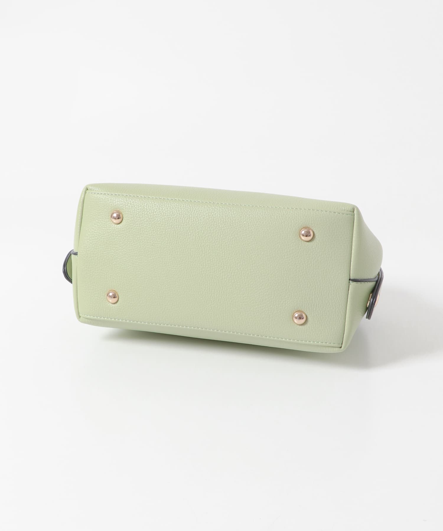 プチラウンドファスナートートバッグ MINT one