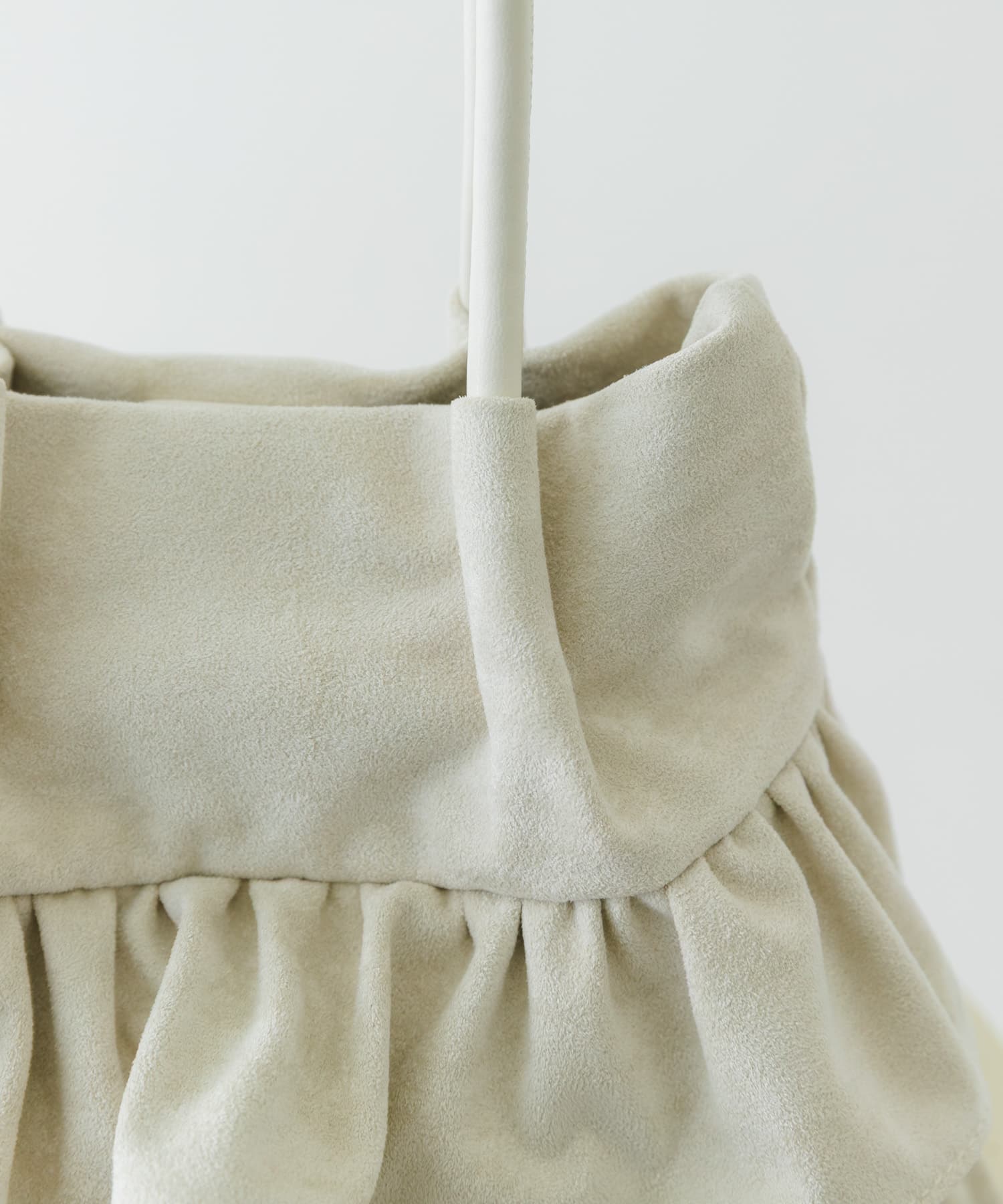 フリルショルダーハンドバッグ IVORY/S One