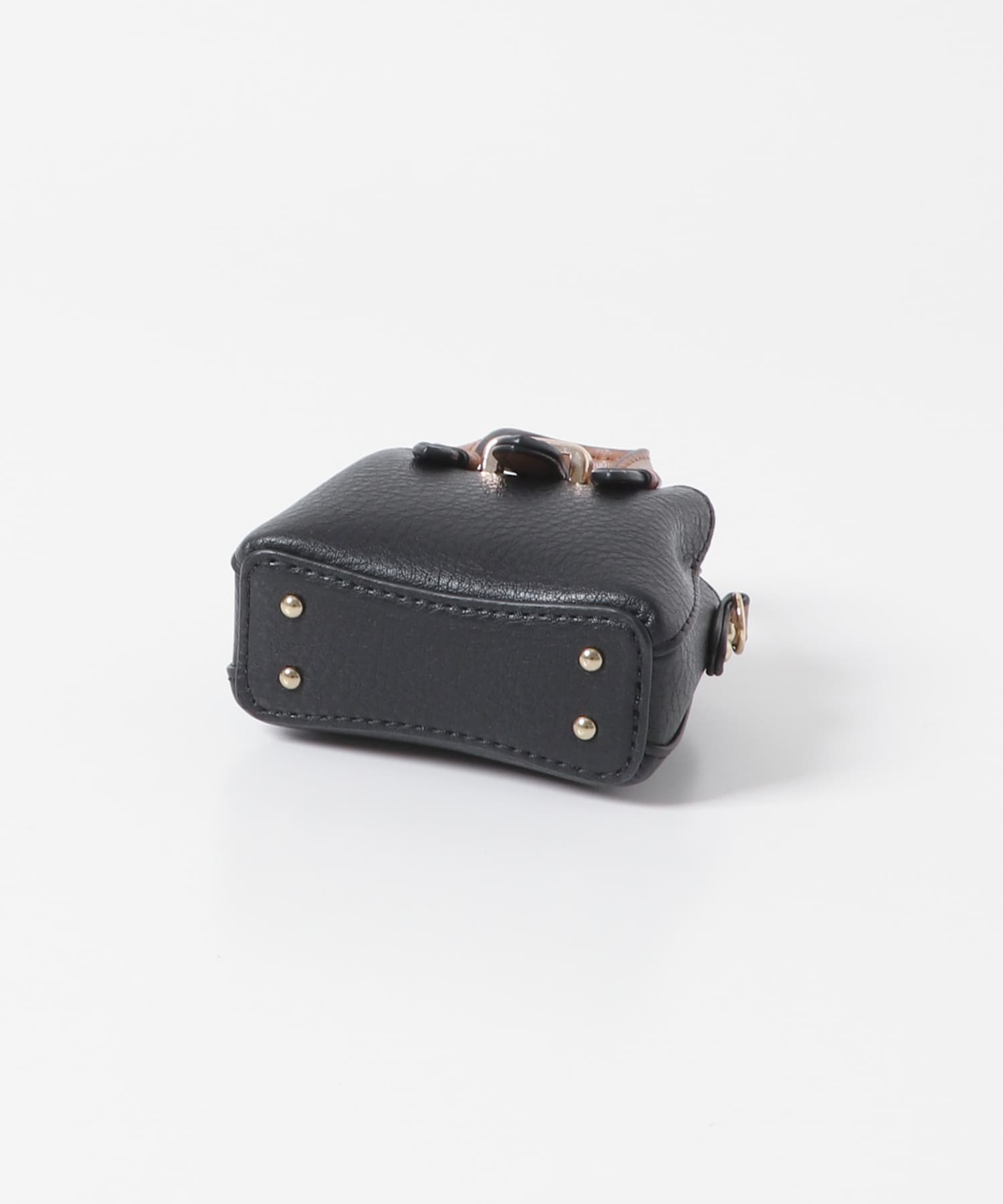 チェーンショルダーナノバッグ BLACK one