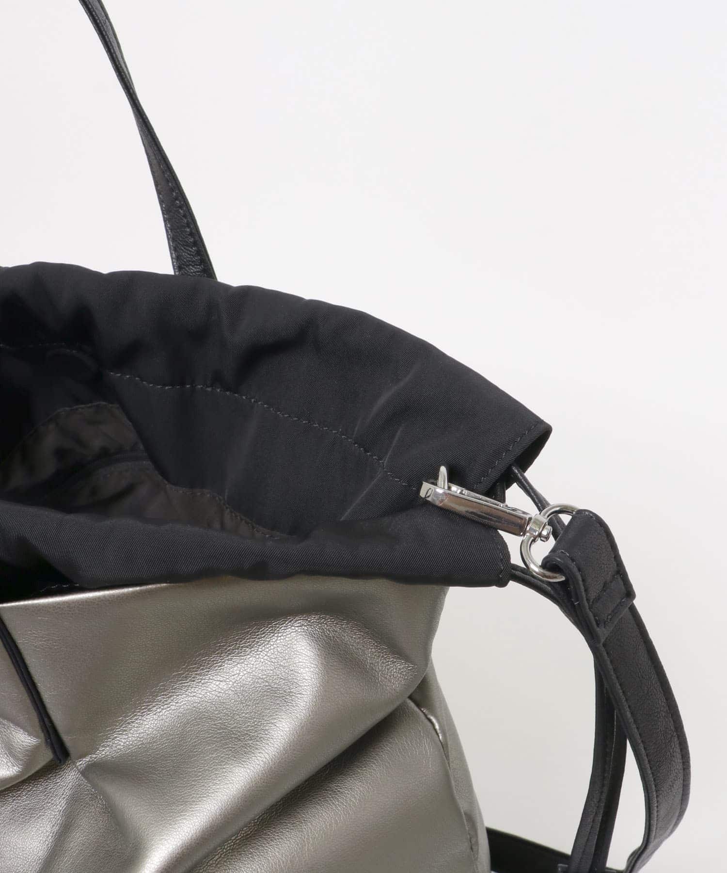 ウォッシャブルショルダーバッグ『Msize』 D.SILVER one
