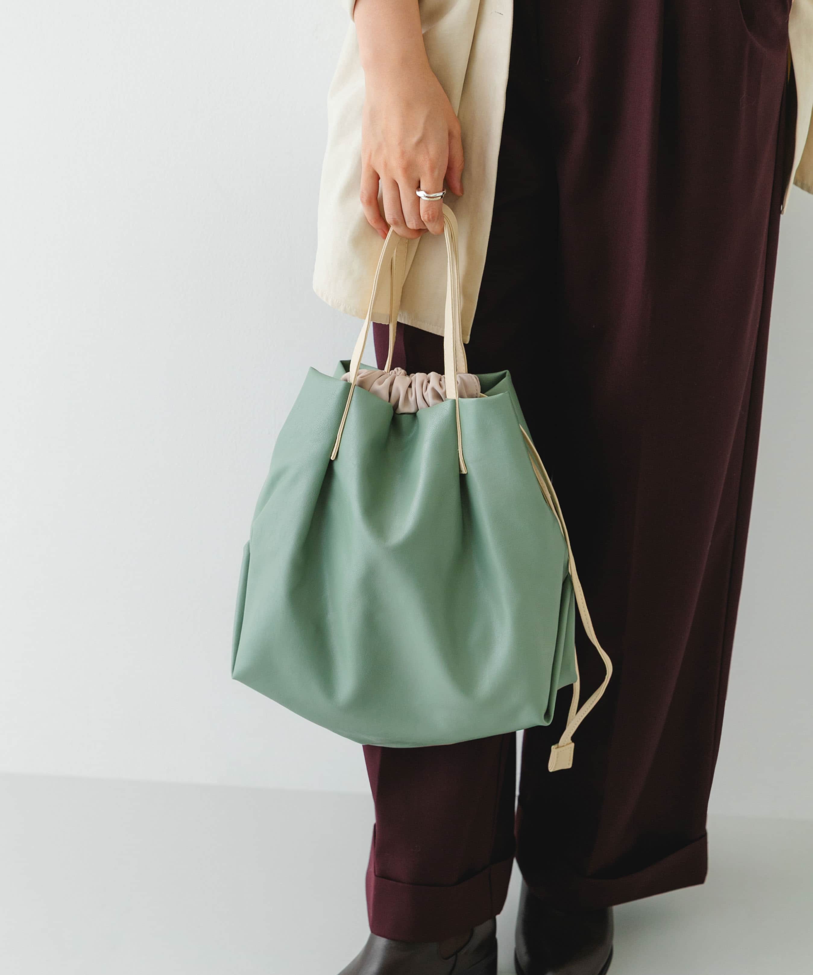 ウォッシャブルミニショルダーバッグ『Ssize』 MINT one