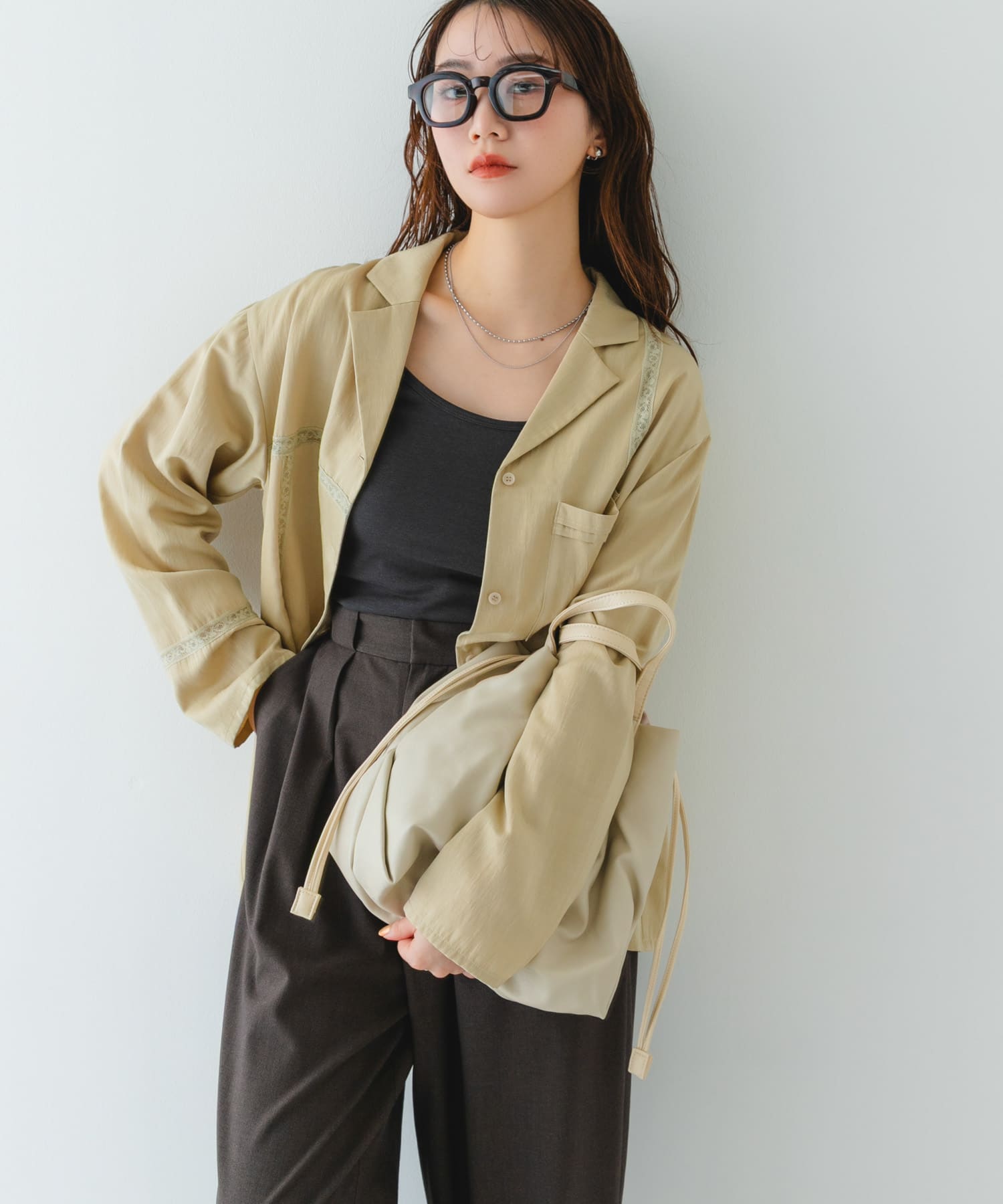 『Sサイズ』ウォッシャブルミニショルダーバッグ OFF one