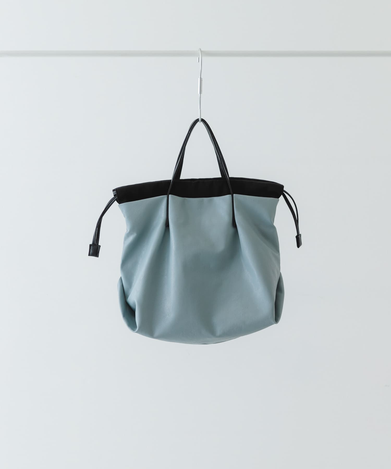 『Sサイズ』ウォッシャブルミニショルダーバッグ BLUE GRAY one