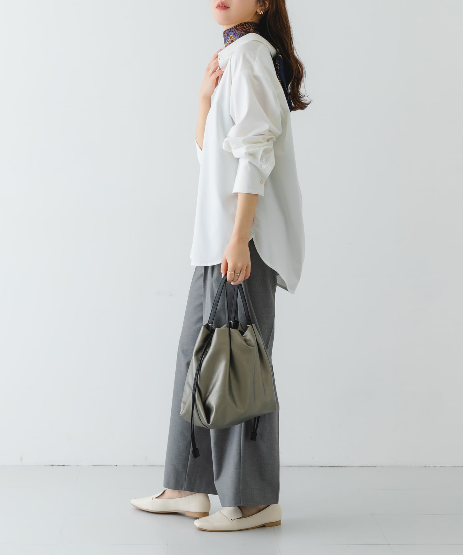 ウォッシャブルミニショルダーバッグ『Ssize』 D.SILVER one