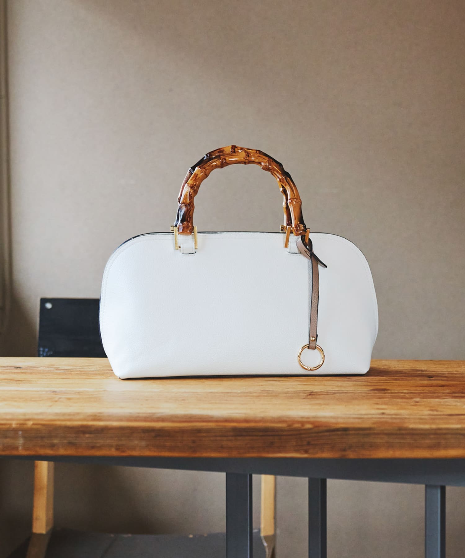 バンブー風ヨコナガバッグ