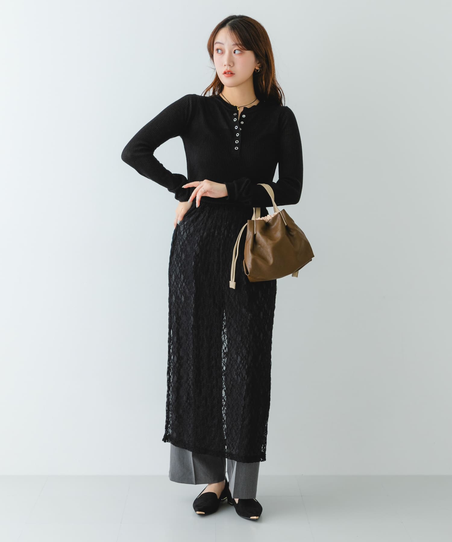 ウォッシャブルプチバッグ『XSsize』 BROWN one
