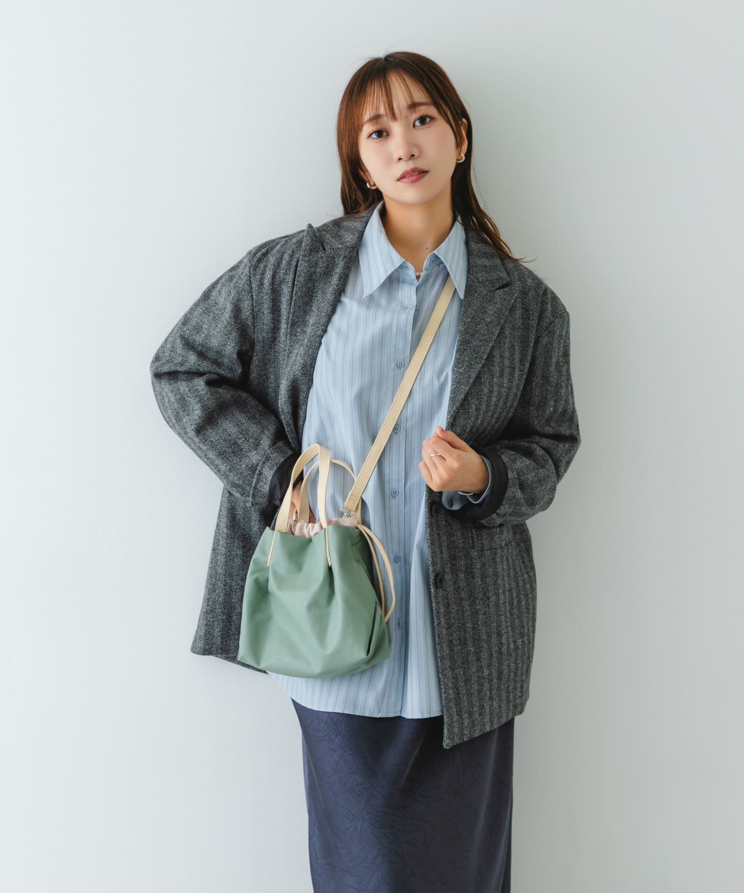 ウォッシャブルプチバッグ『XSsize』 MINT one