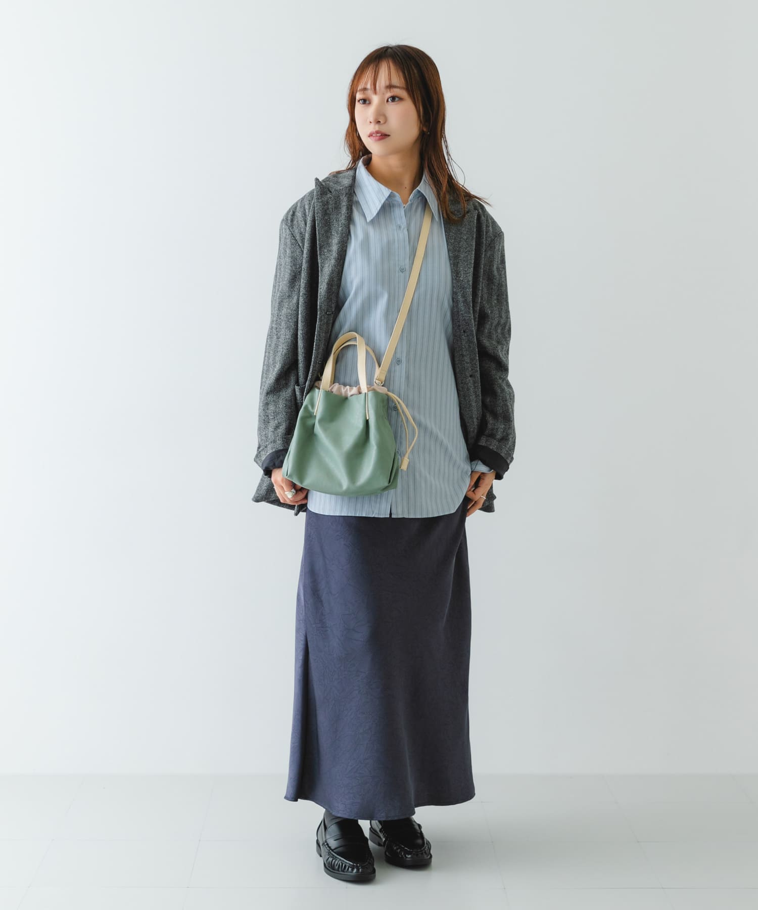 ウォッシャブルプチバッグ『XSsize』 MINT one