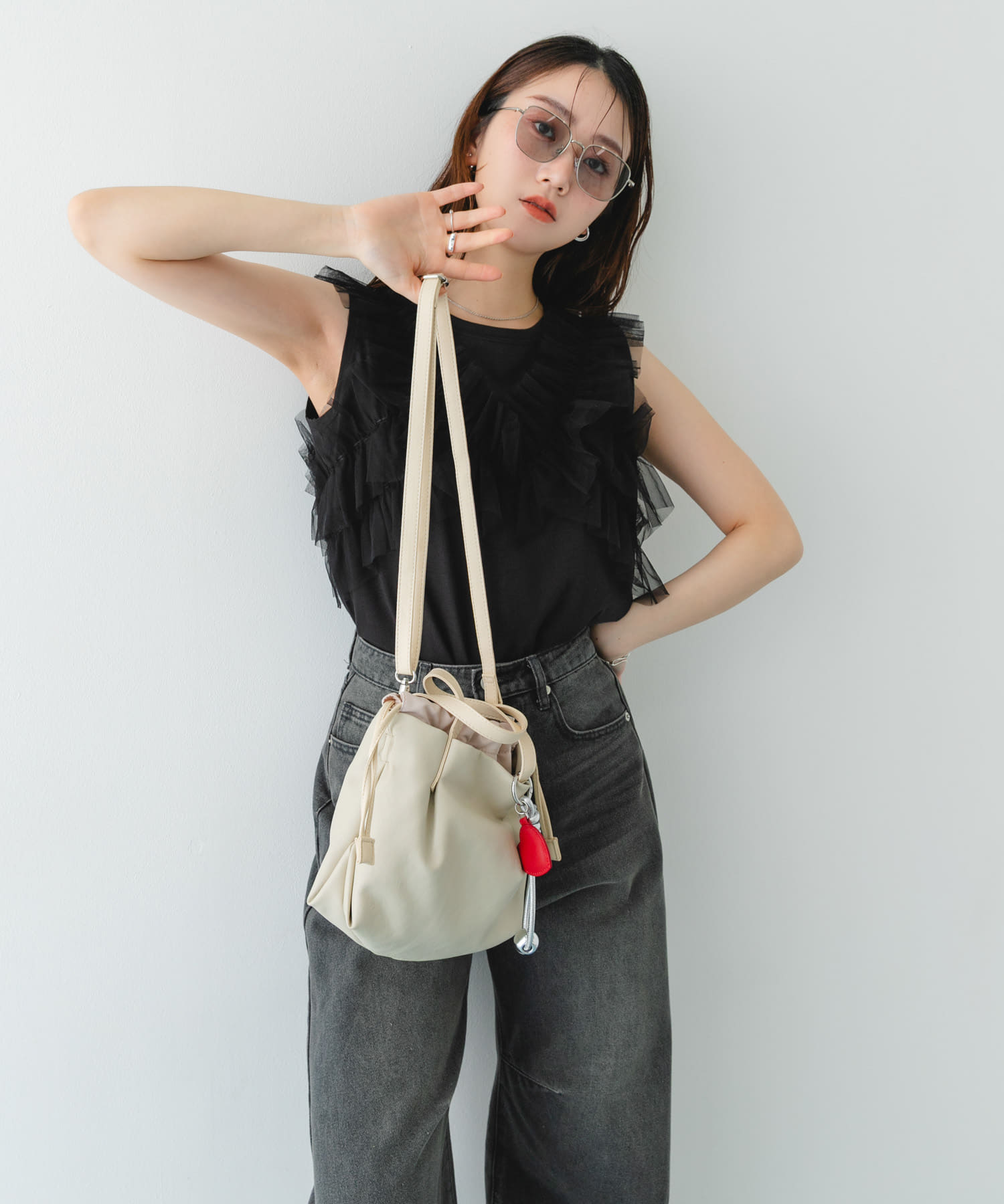 『XSサイズ』ウォッシャブルプチバッグ OFF one