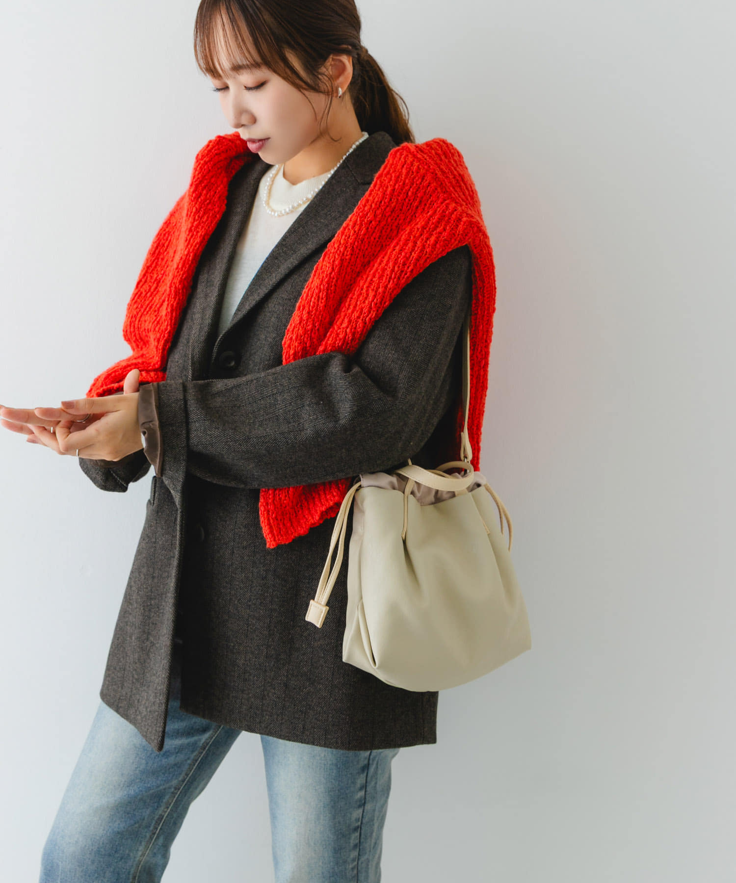 ウォッシャブルプチバッグ『XSsize』 OFF one