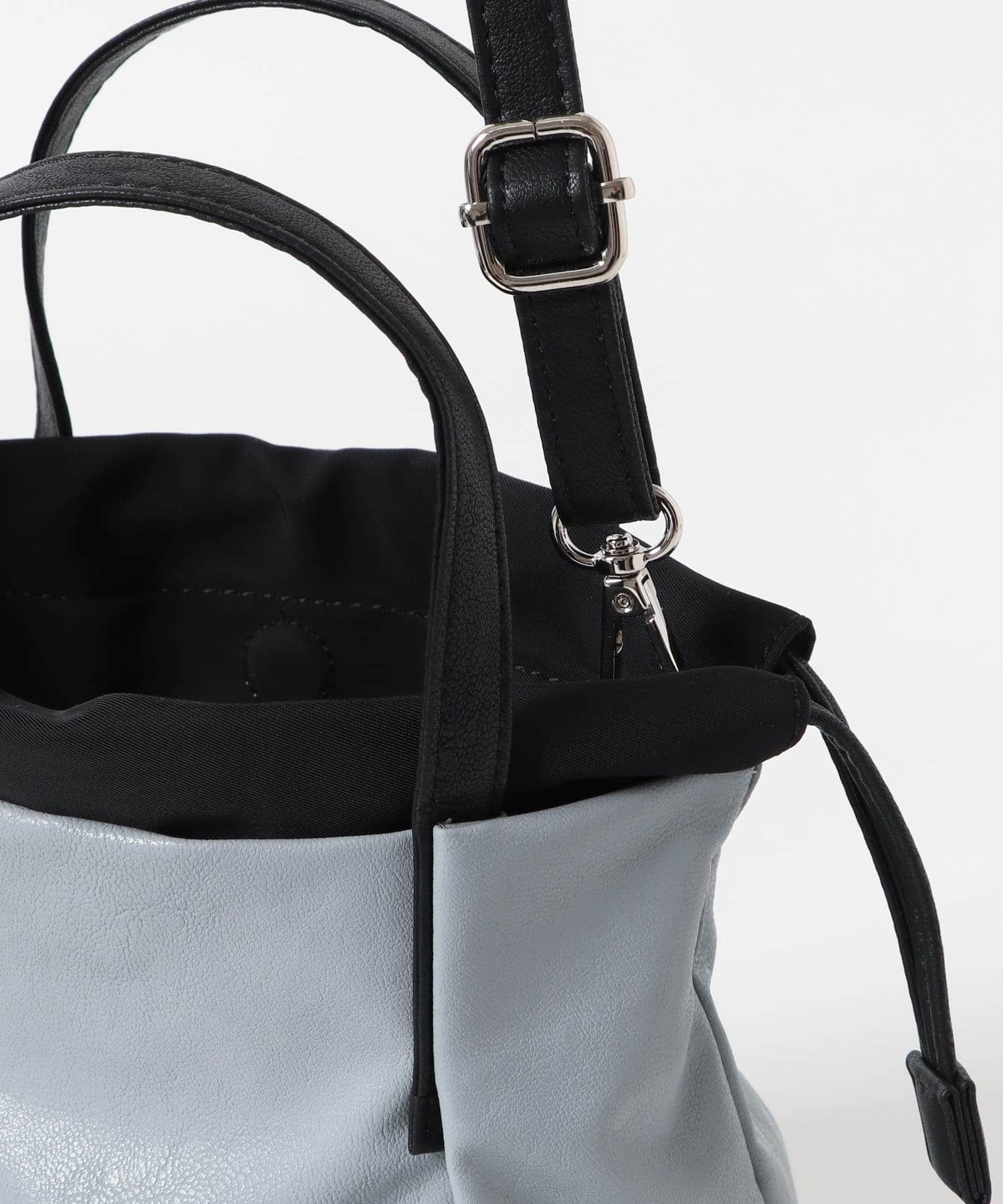 ウォッシャブルプチバッグ『XSsize』 BLUE GRAY one