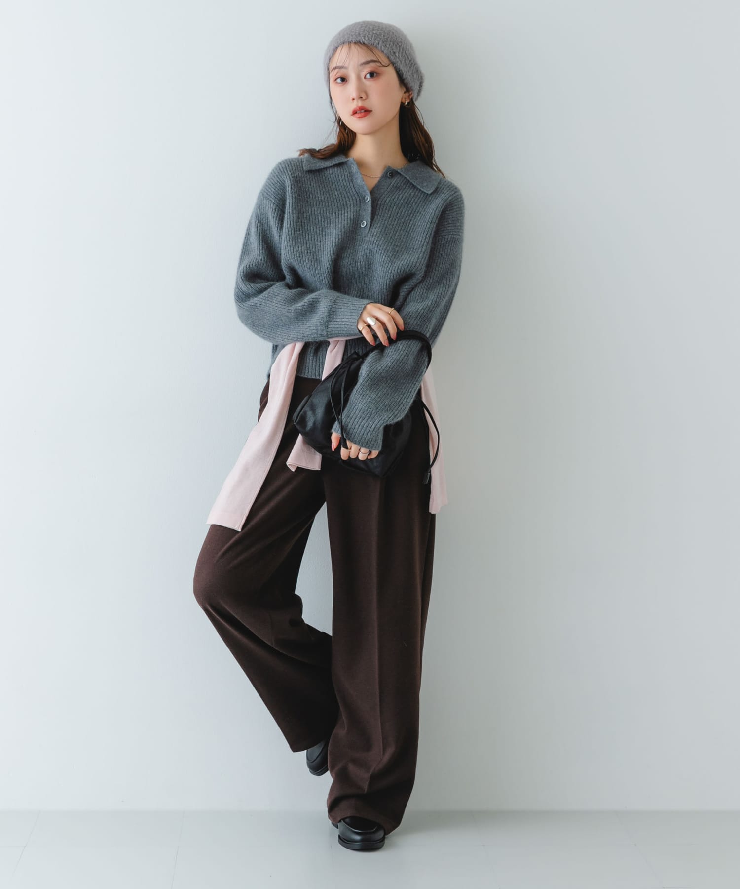 ウォッシャブルプチバッグ『XSsize』 BLACK one