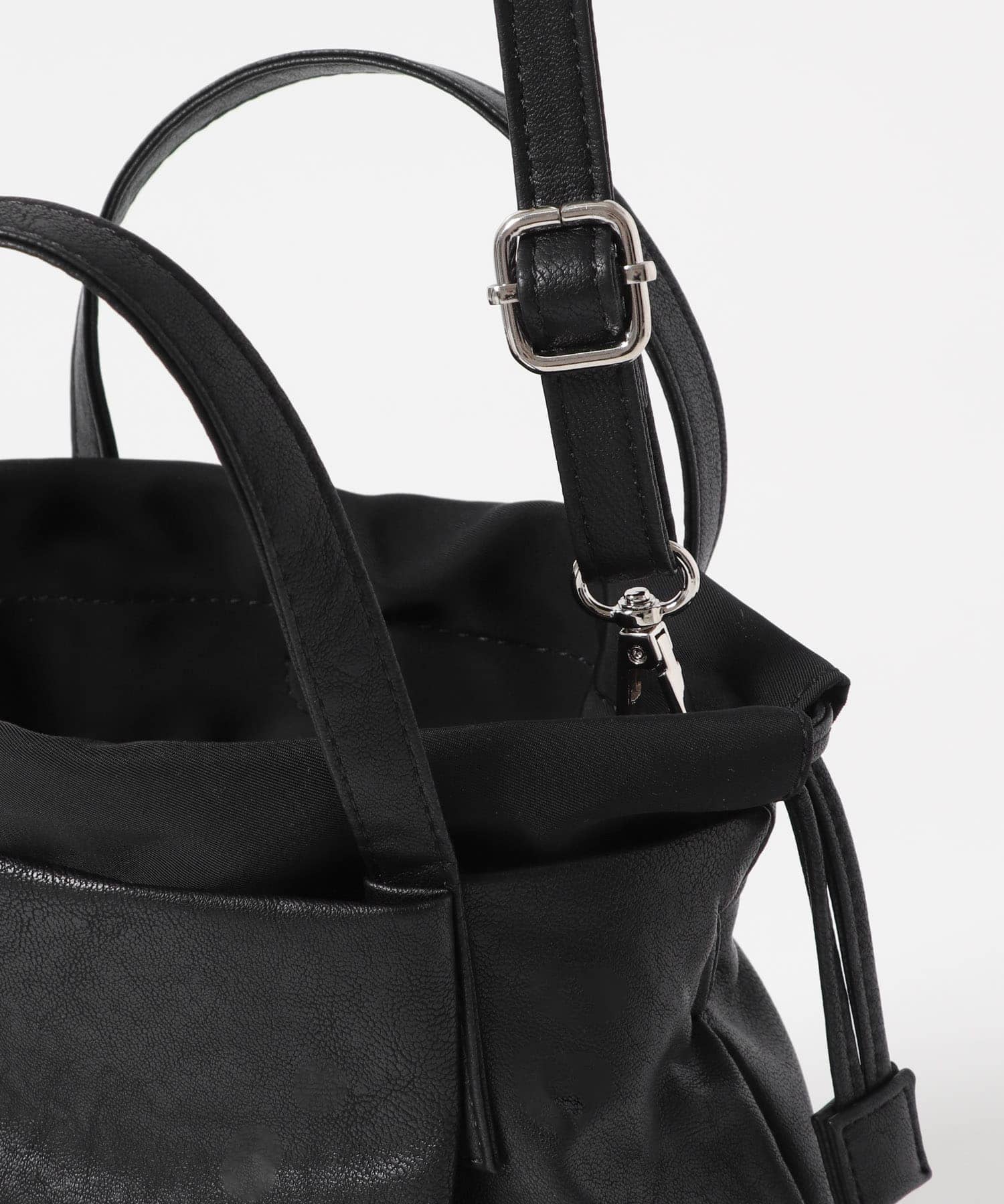 ウォッシャブルプチバッグ『XSsize』 BLACK one