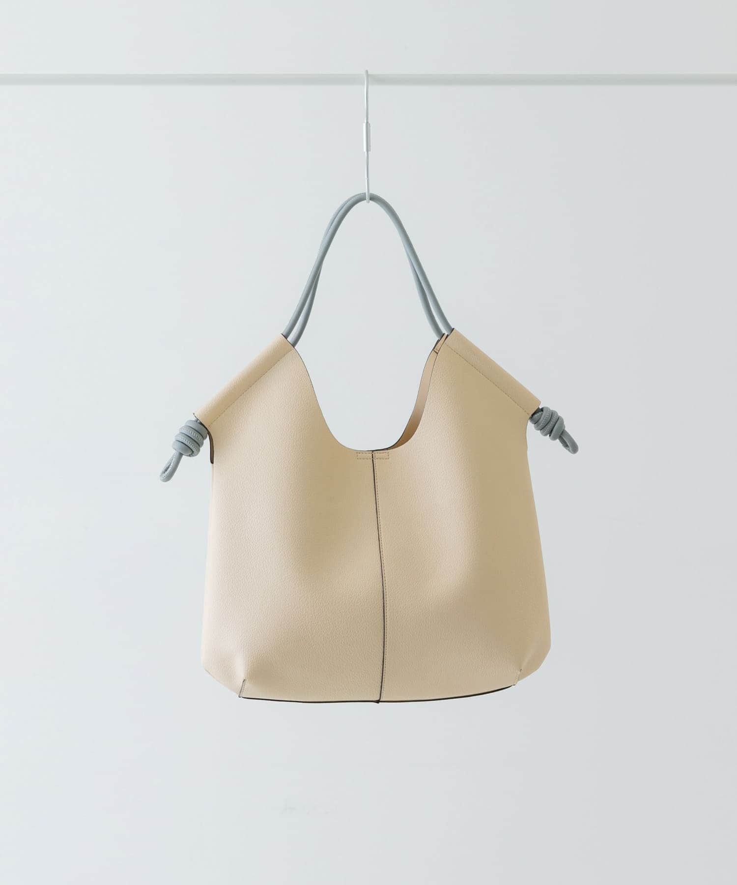 ラウンドデザインむすびトートバッグ OFF WHITE one