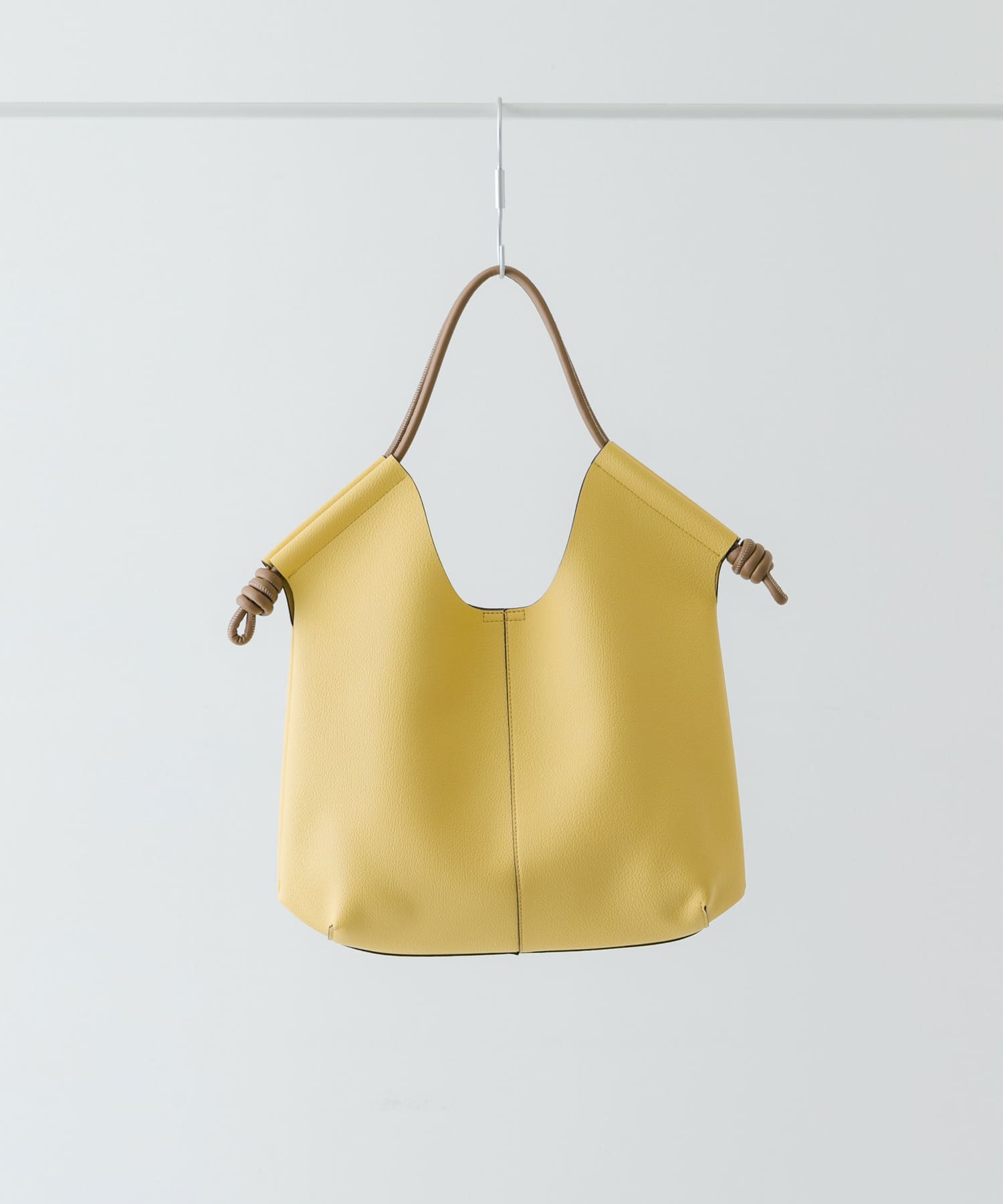 ラウンドデザインむすびトートバッグ LEMON one