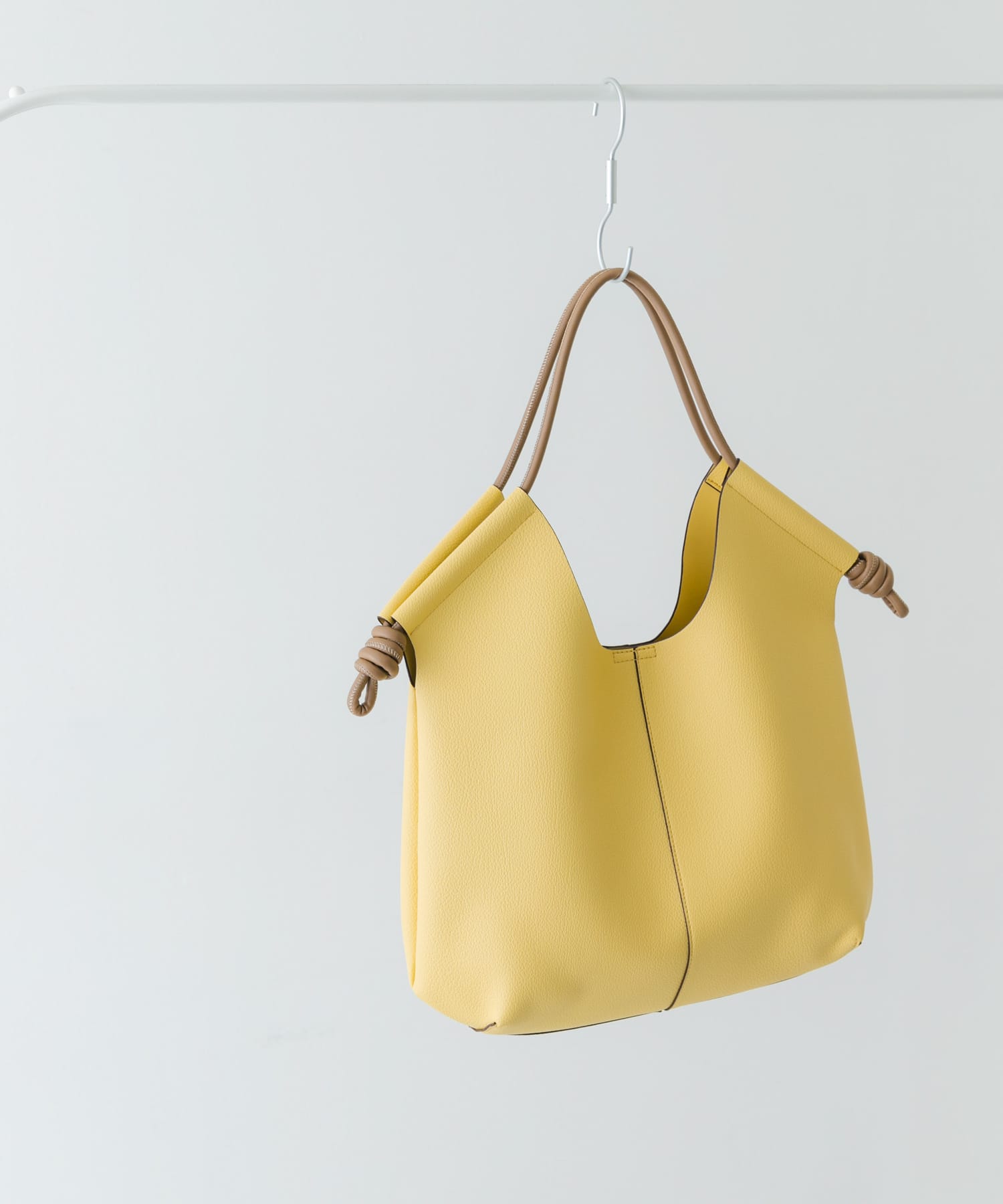 ラウンドデザインむすびトートバッグ LEMON one