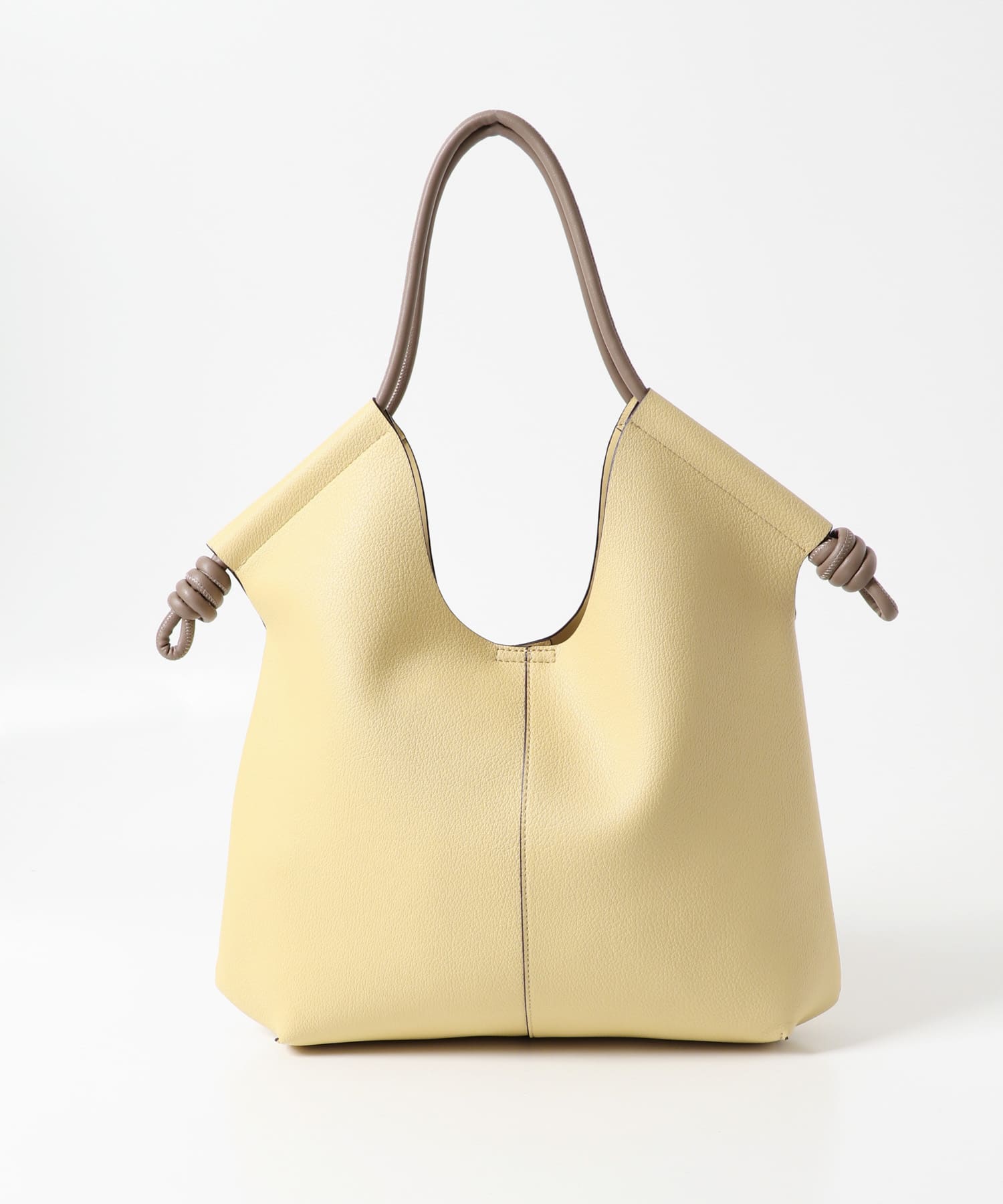 ラウンドデザインむすびトートバッグ LEMON one