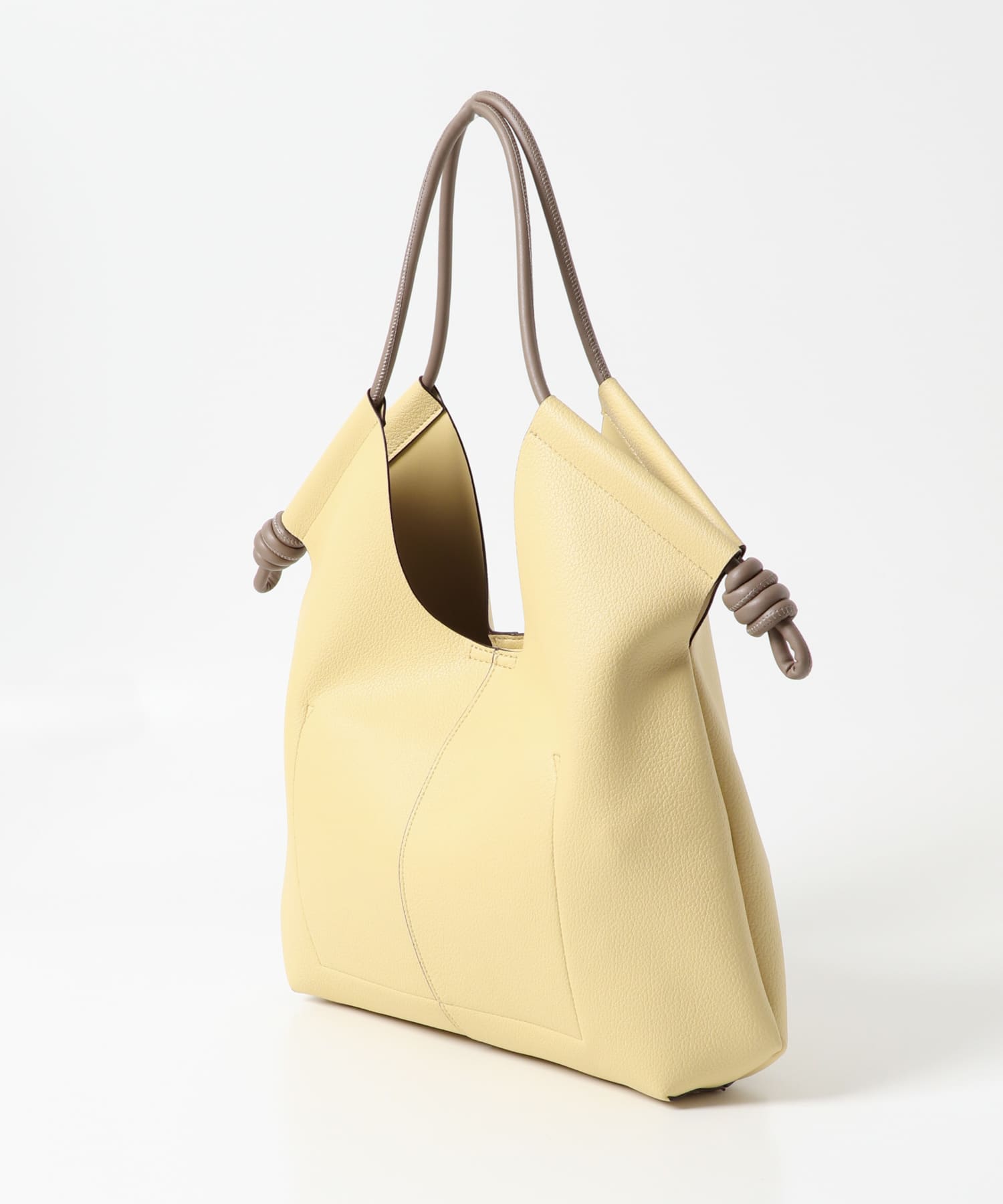 ラウンドデザインむすびトートバッグ LEMON one