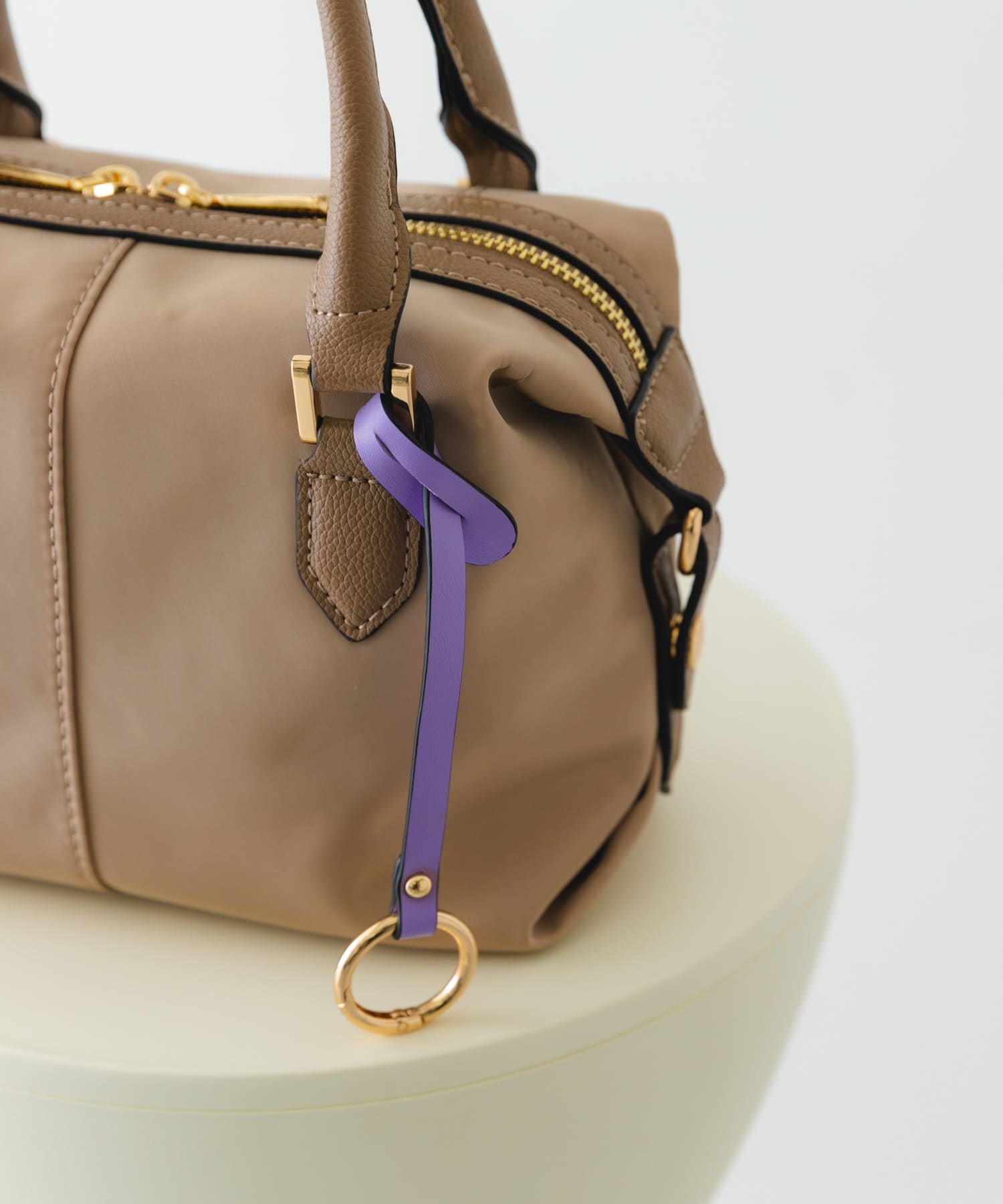 撥水プチショルダーバッグ BEIGE one