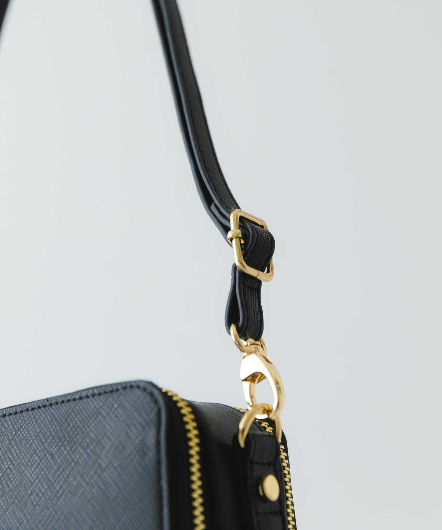 お財布ショルダーバッグ BLACK one