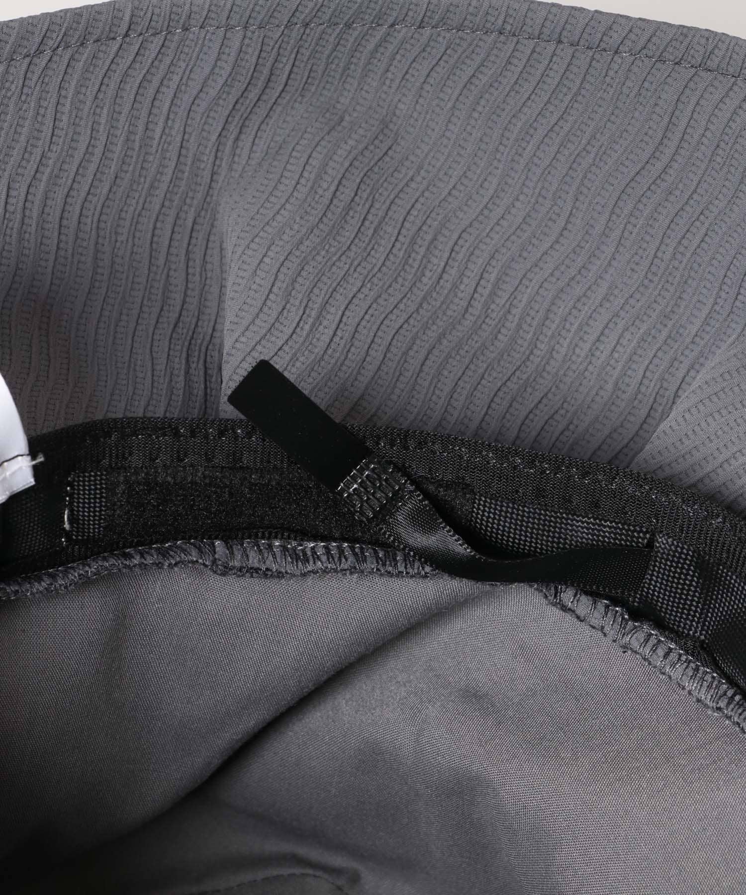 ファブリックギャザーハット CHARCOAL FREE