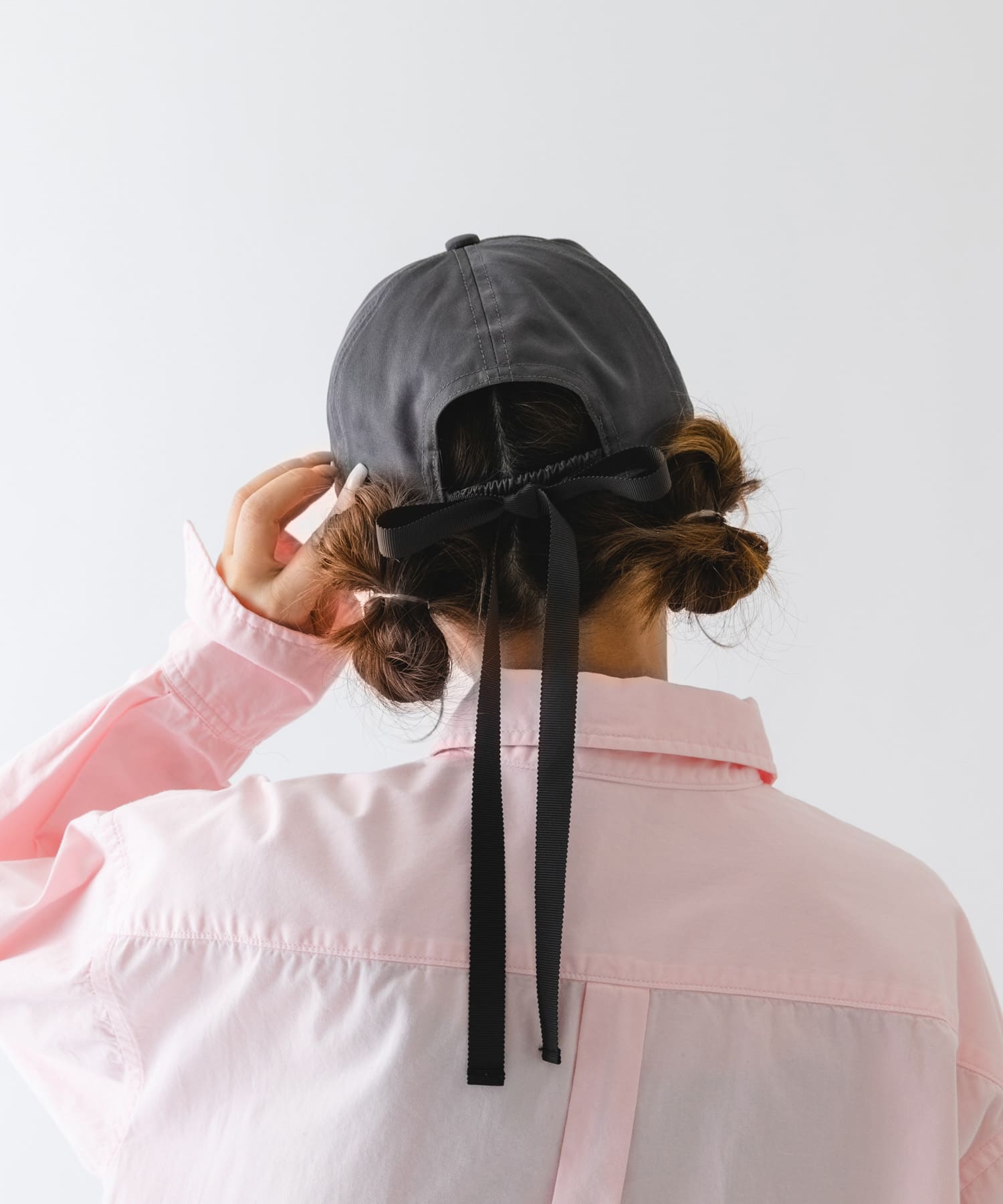 リボンキャップ CHARCOAL FREE