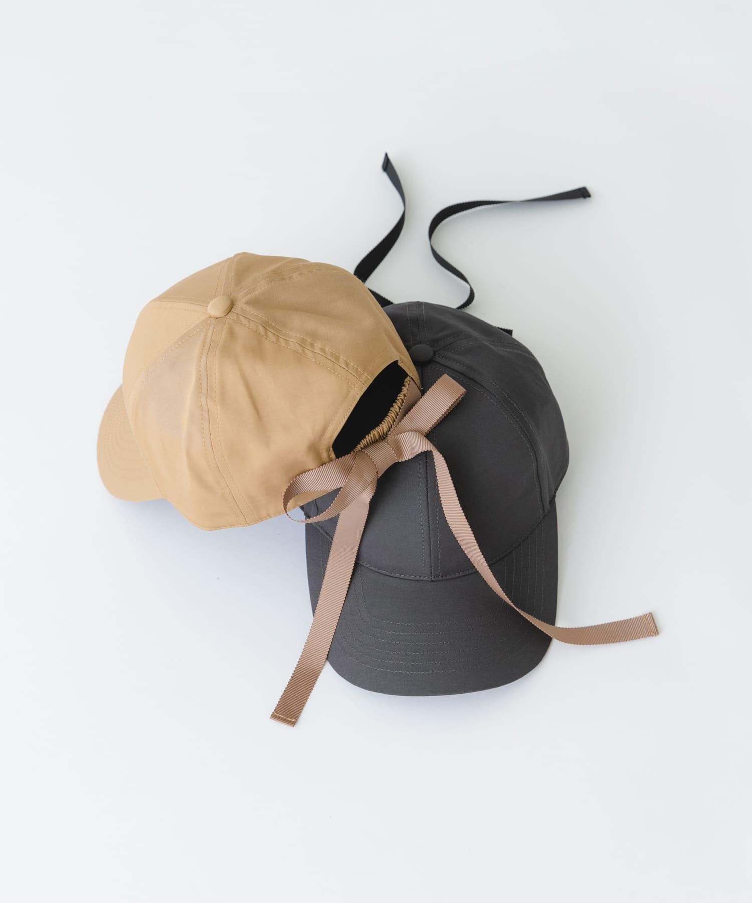 リボンキャップ CHARCOAL FREE
