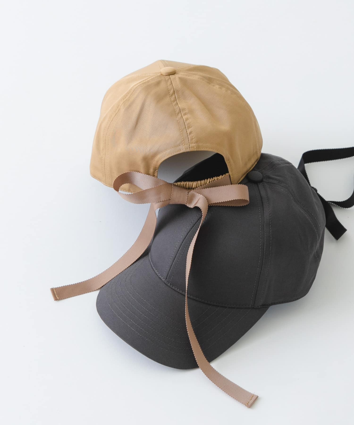 リボンキャップ CHARCOAL FREE