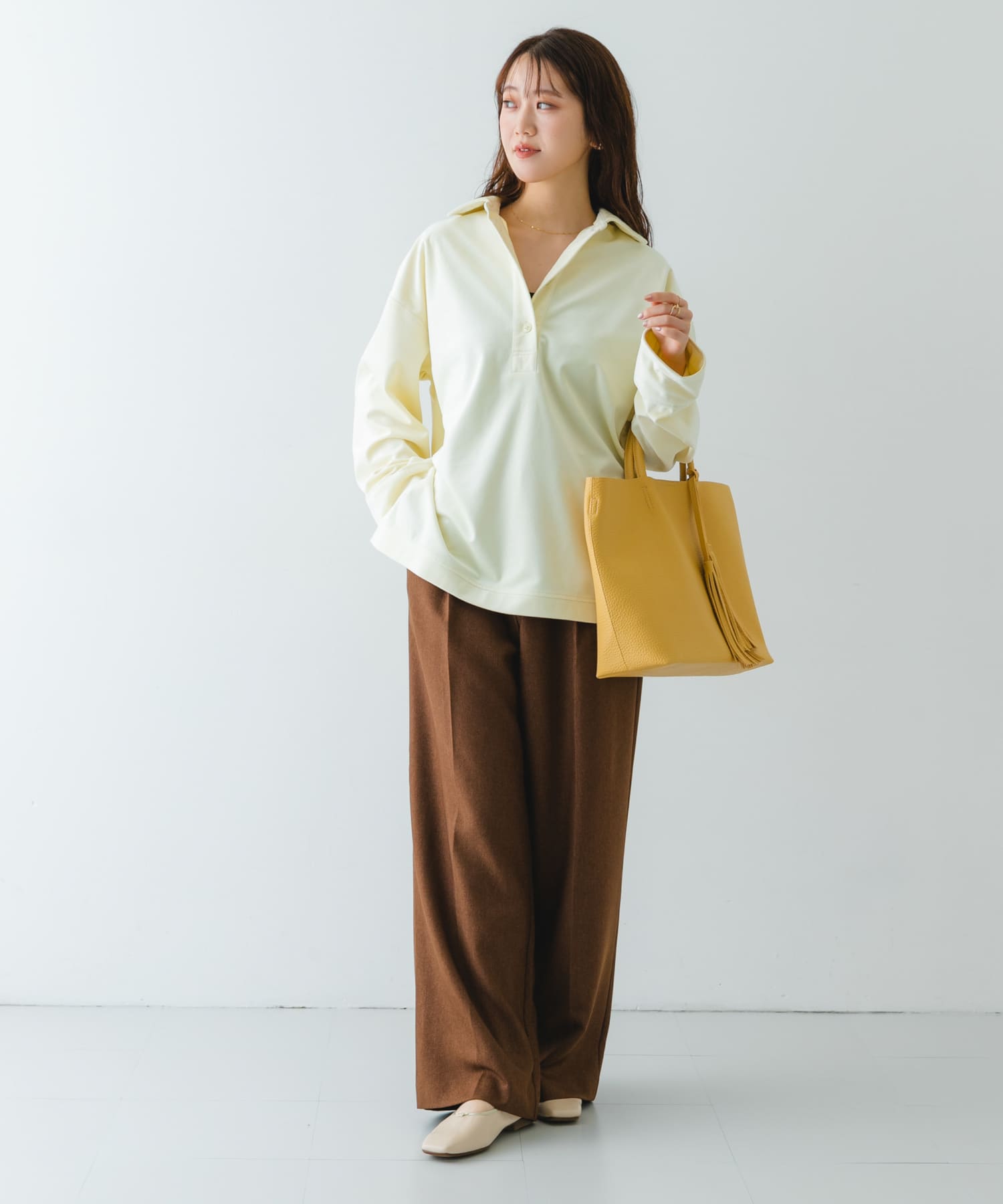 『MADE IN JAPAN』 ノットスクエアバレエ IVORY 36