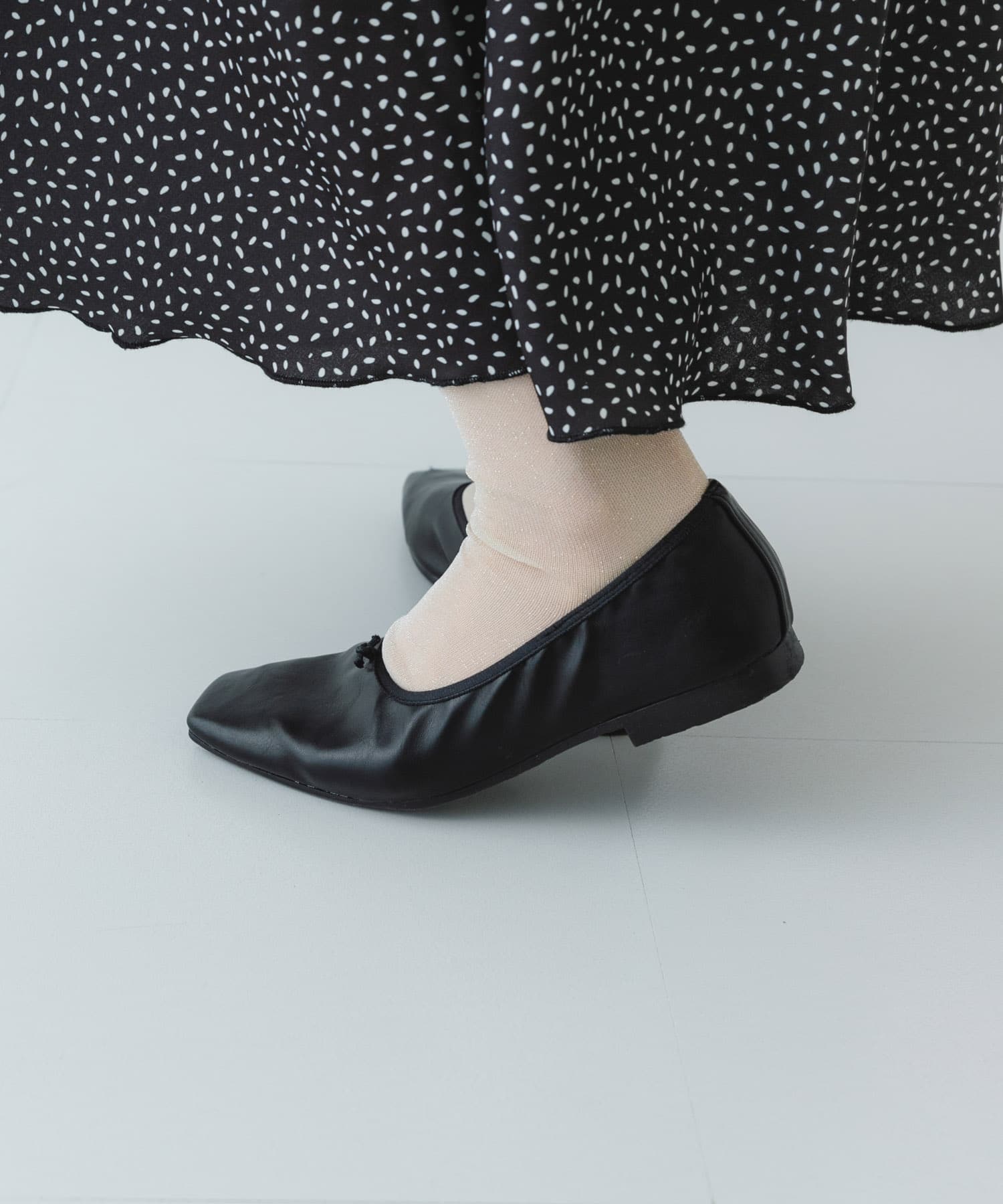 『MADE IN JAPAN』 ノットスクエアバレエ BLACK 36