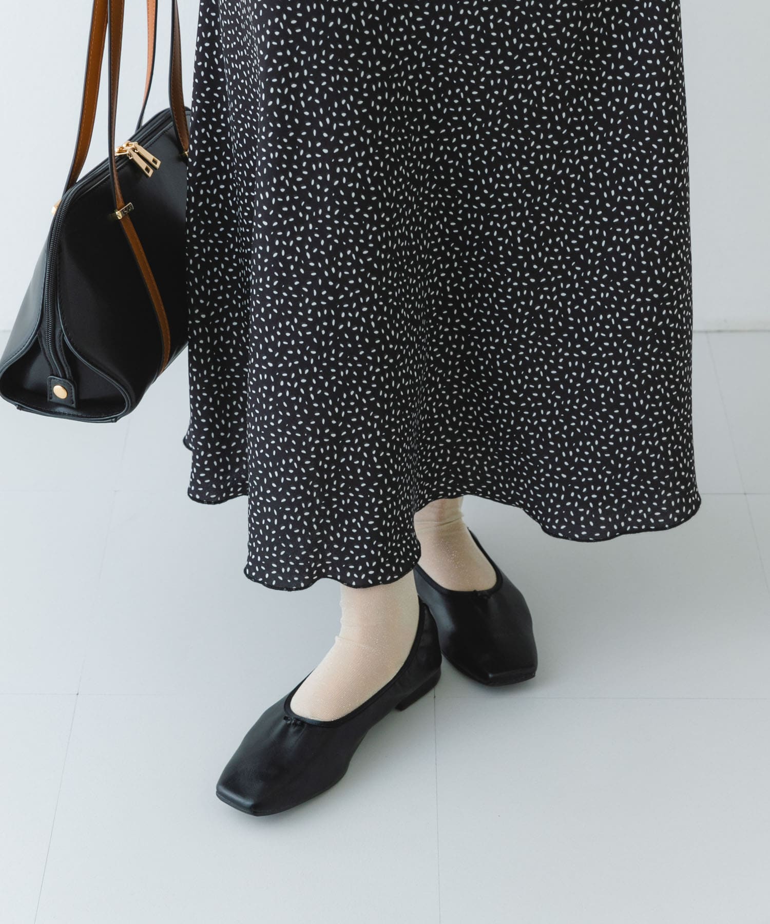 『MADE IN JAPAN』 ノットスクエアバレエ BLACK 36