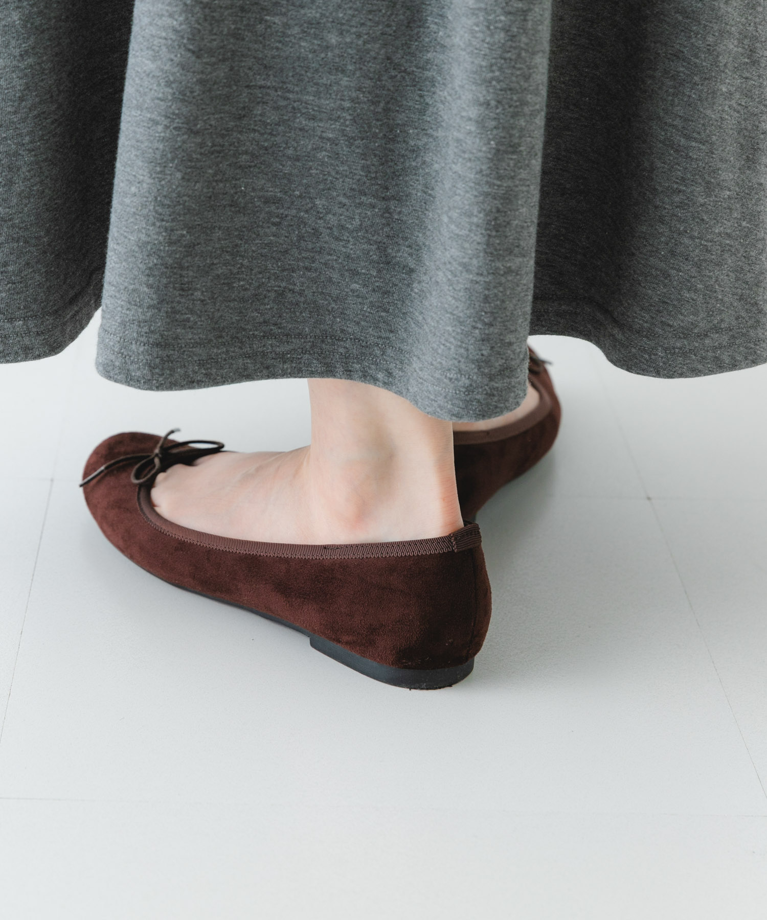 『MADE IN JAPAN』プレーンバレエシューズ CHOCO/S 36