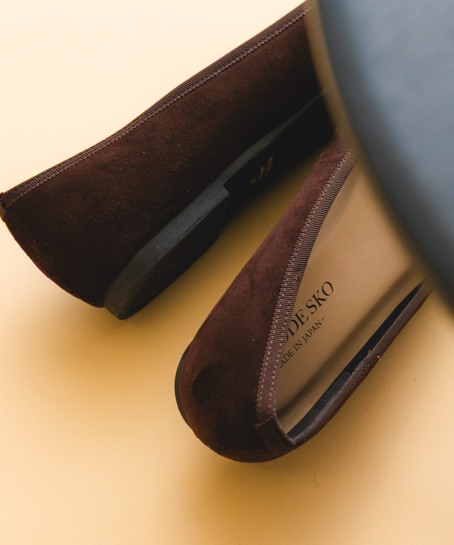 『MADE IN JAPAN』プレーンバレエシューズ CHOCO/S 36