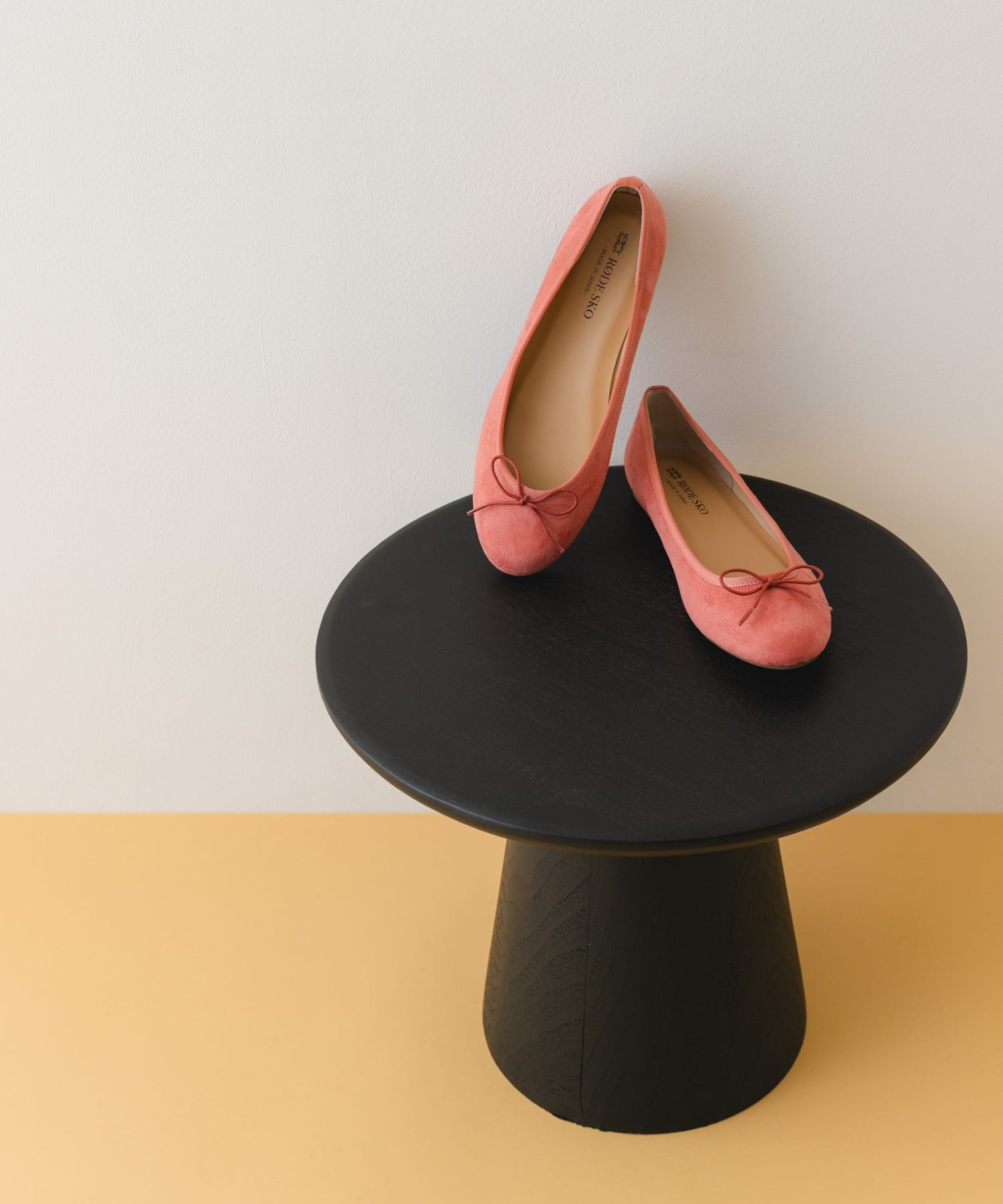 『MADE IN JAPAN』プレーンバレエシューズ PINK/S 36