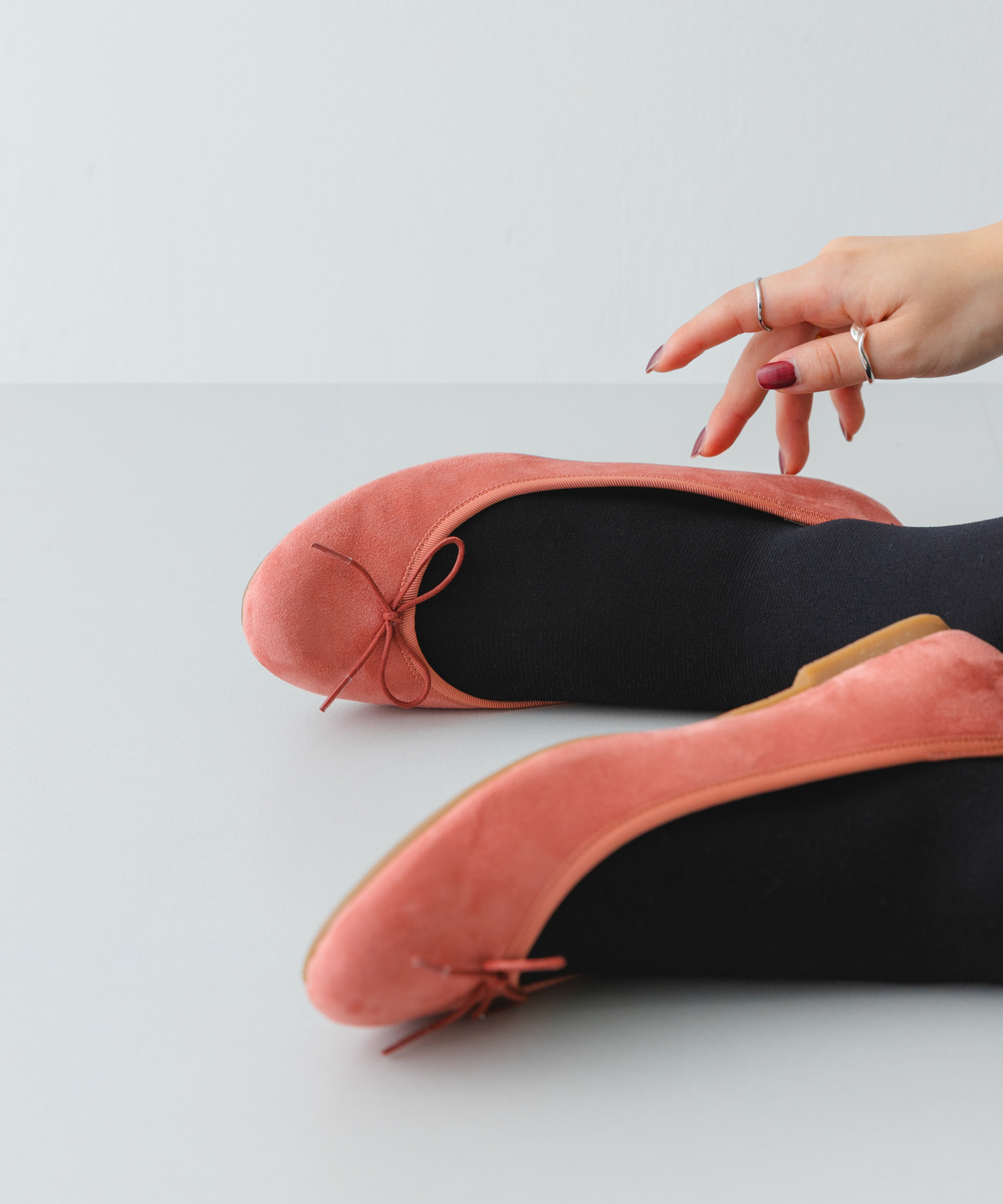 『MADE IN JAPAN』プレーンバレエシューズ