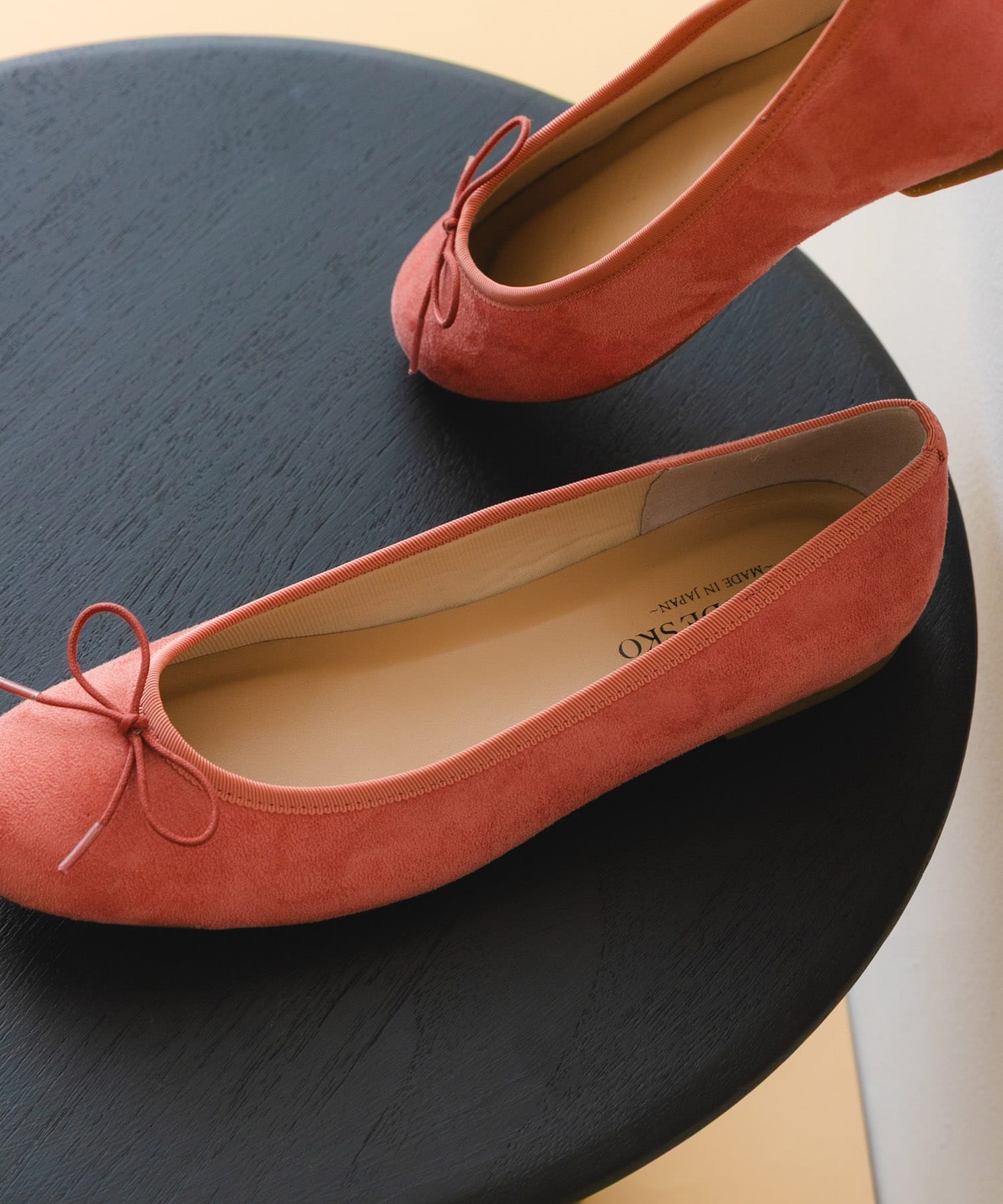 『MADE IN JAPAN』プレーンバレエシューズ PINK/S 36