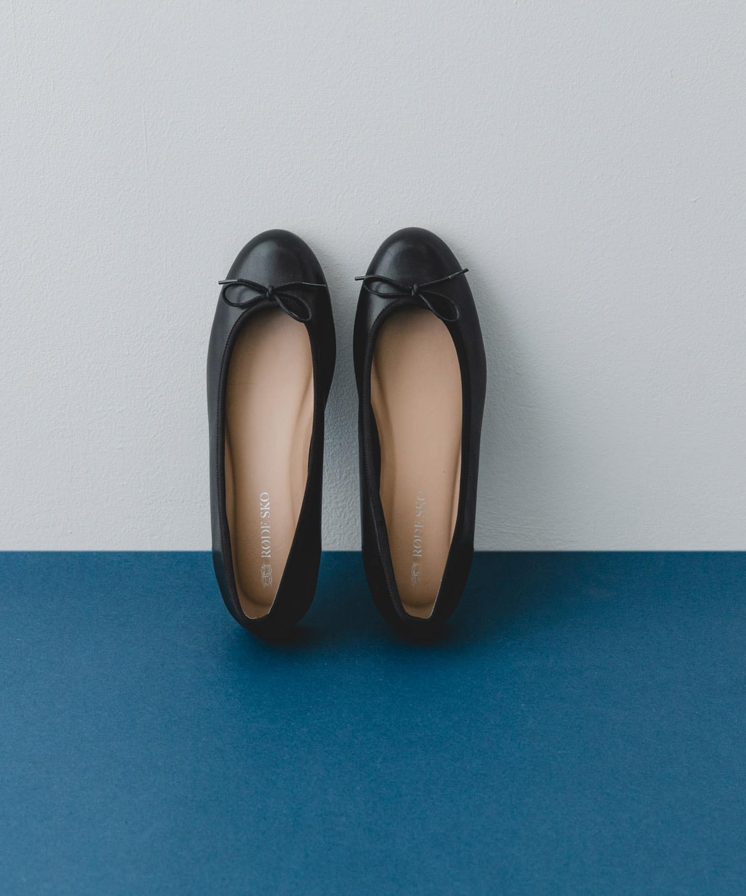 『MADE IN JAPAN』プレーンバレエシューズ BLACK 35