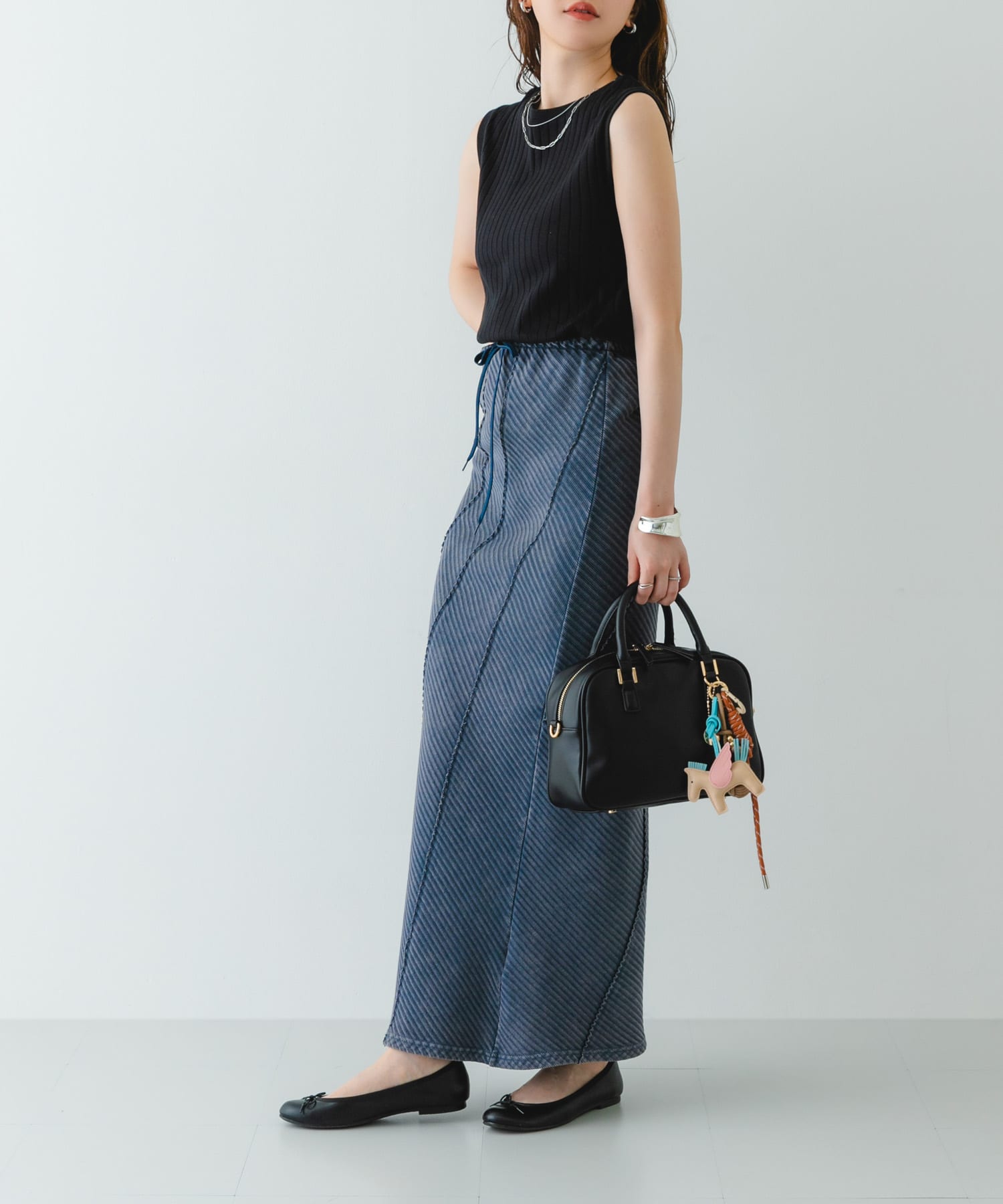 『MADE IN JAPAN』プレーンバレエシューズ BLACK 35