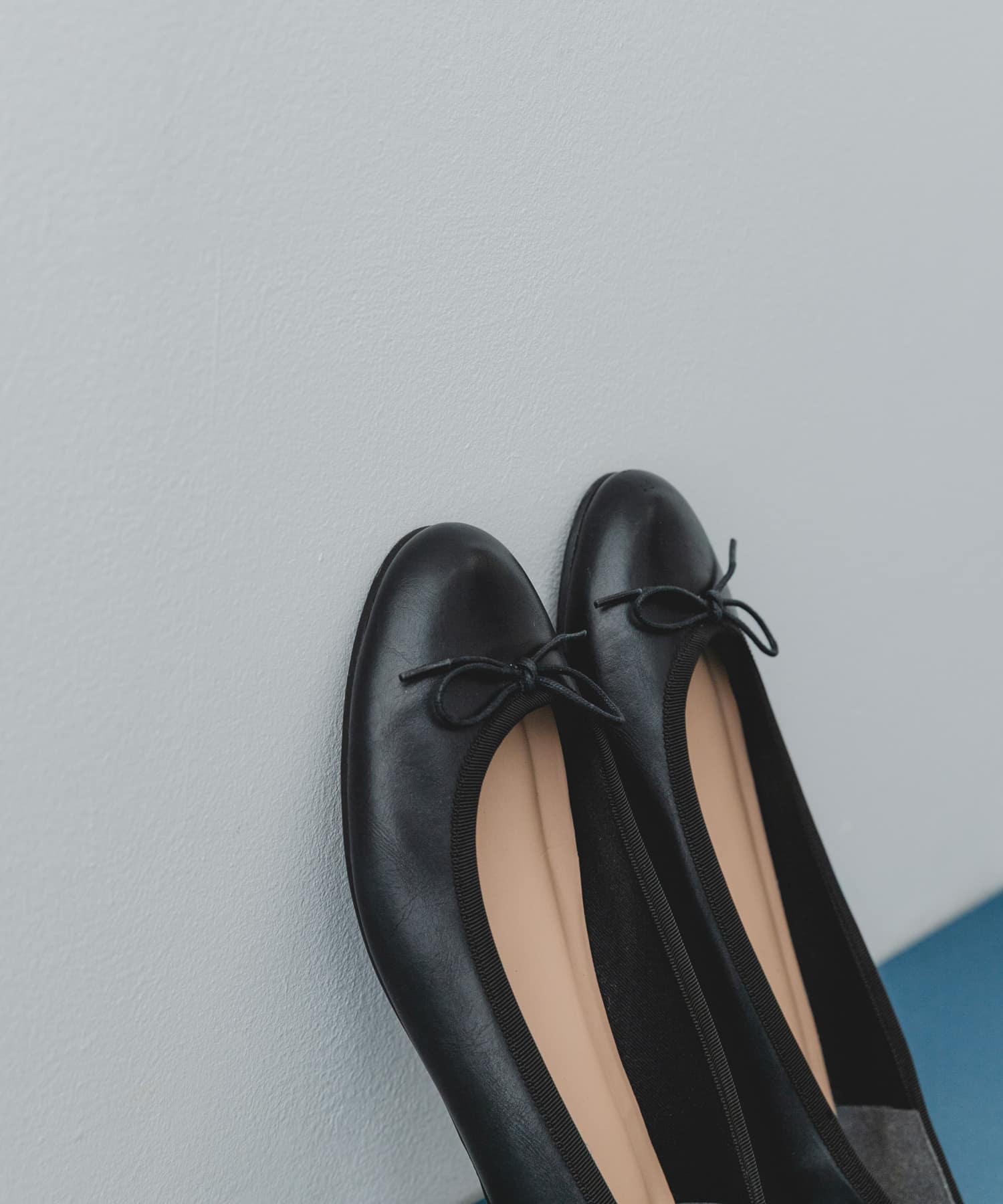 『MADE IN JAPAN』プレーンバレエシューズ BLACK 36