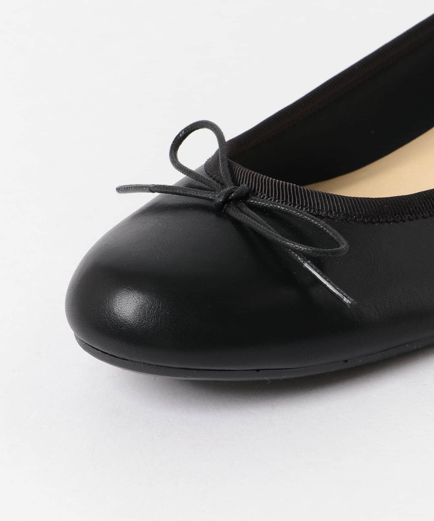 『MADE IN JAPAN』プレーンバレエシューズ BLACK 35