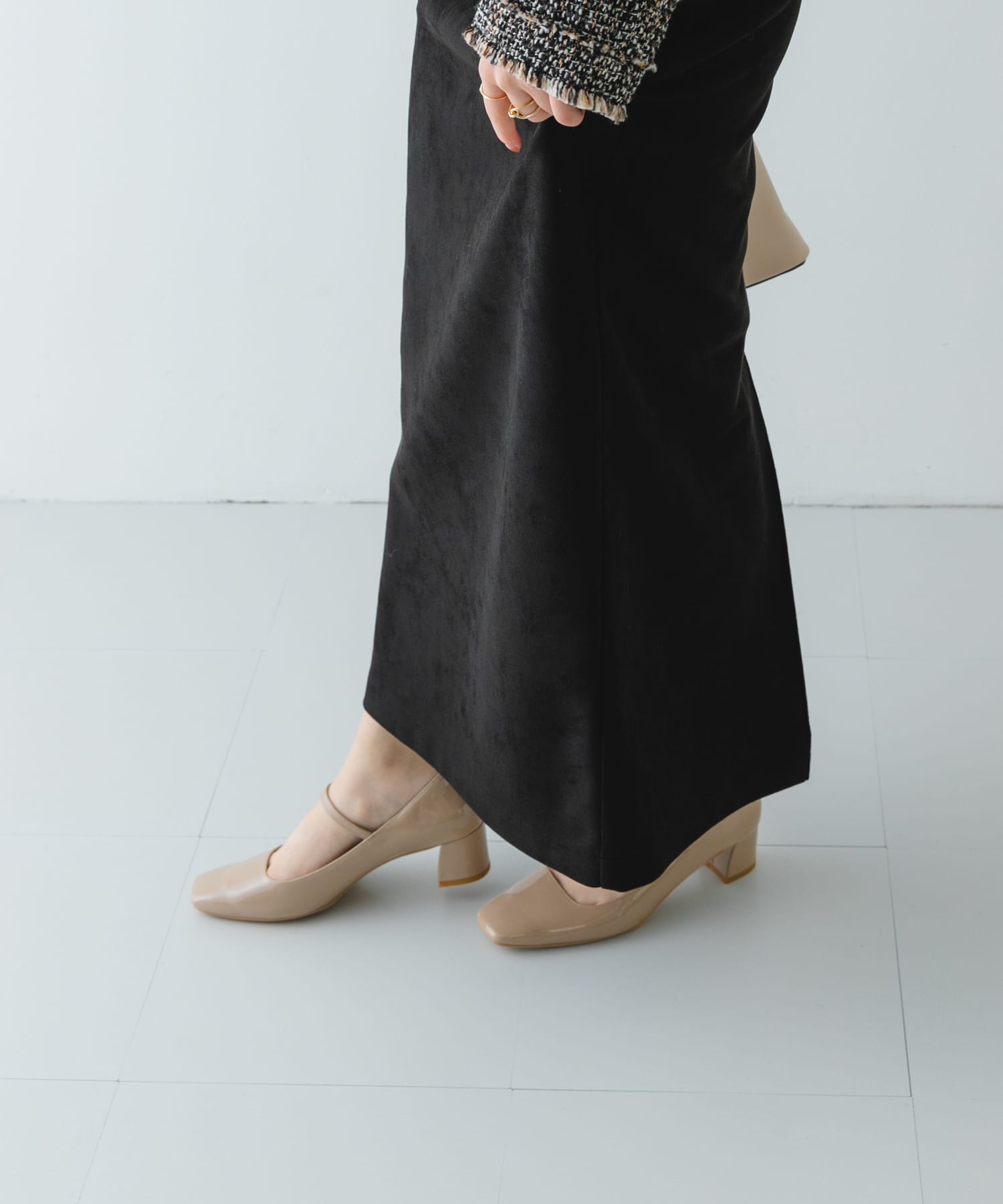 『MADE IN JAPAN』 4.5センチメリージェーンパンプス MOCHA 36