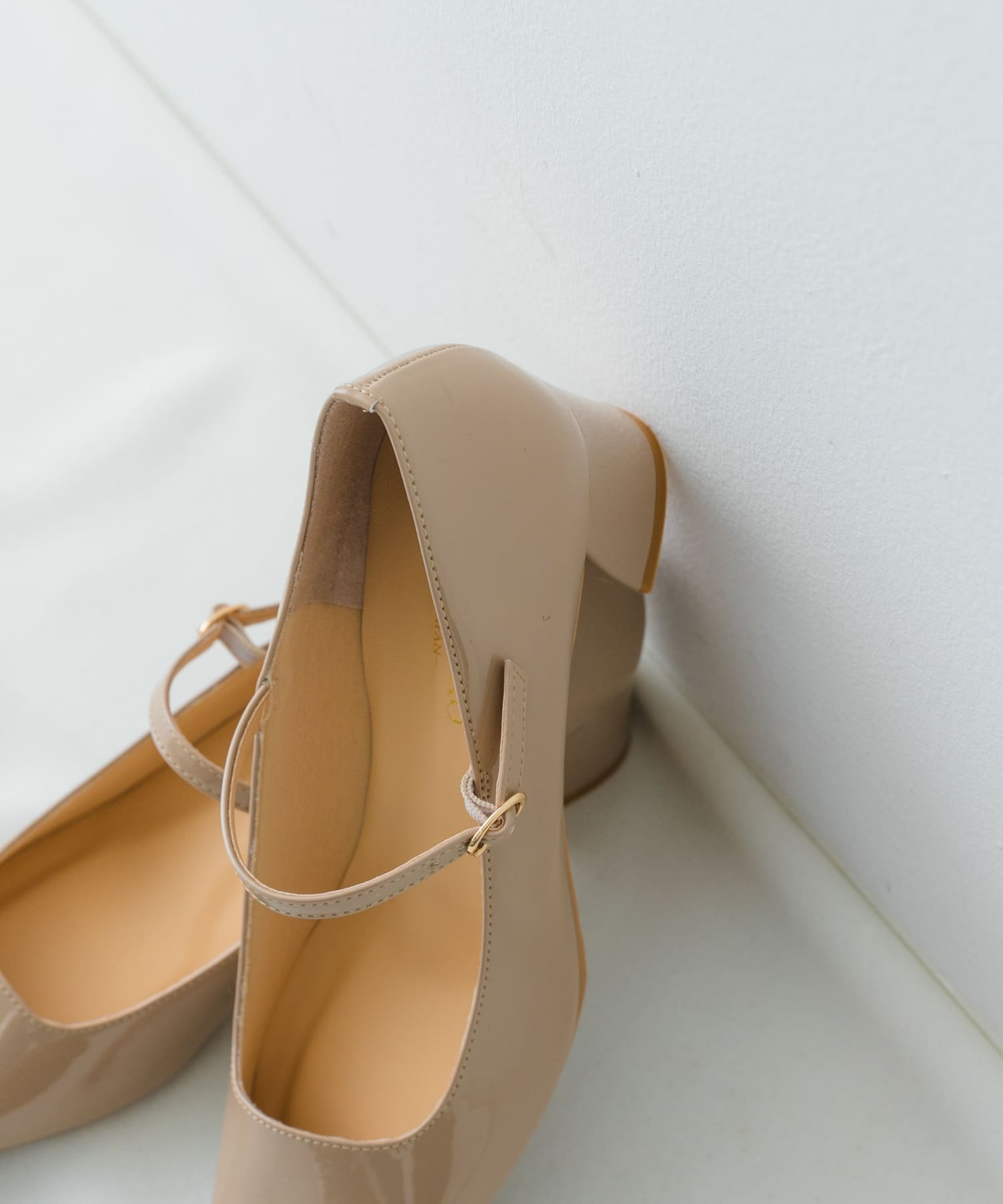 『MADE IN JAPAN』 4.5センチメリージェーンパンプス MOCHA 37