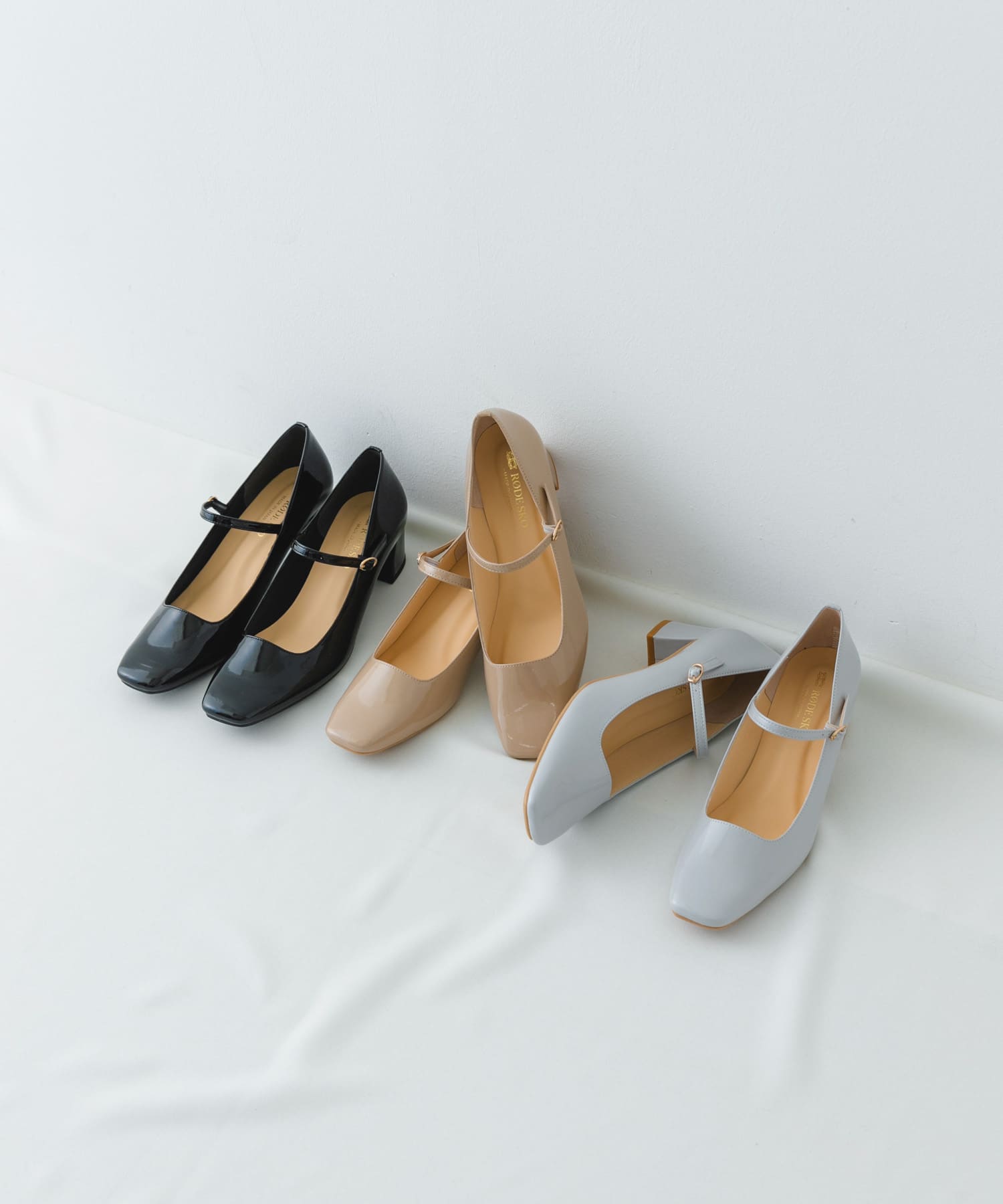 『MADE IN JAPAN』 4.5センチメリージェーンパンプス MOCHA 37