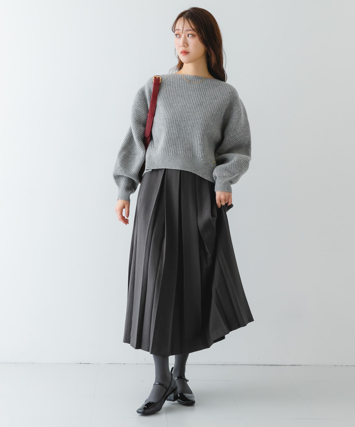 『MADE IN JAPAN』 4.5センチメリージェーンパンプス BLACK 36