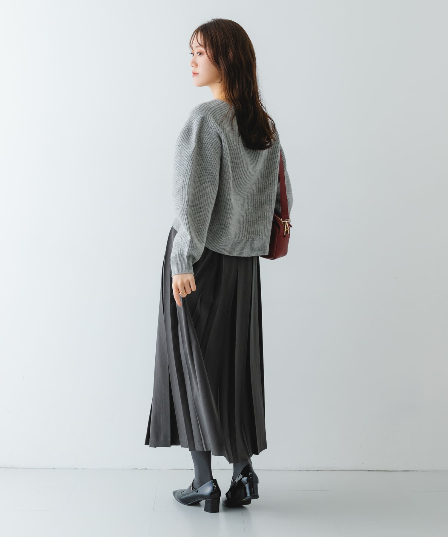 『MADE IN JAPAN』 4.5センチメリージェーンパンプス BLACK 36