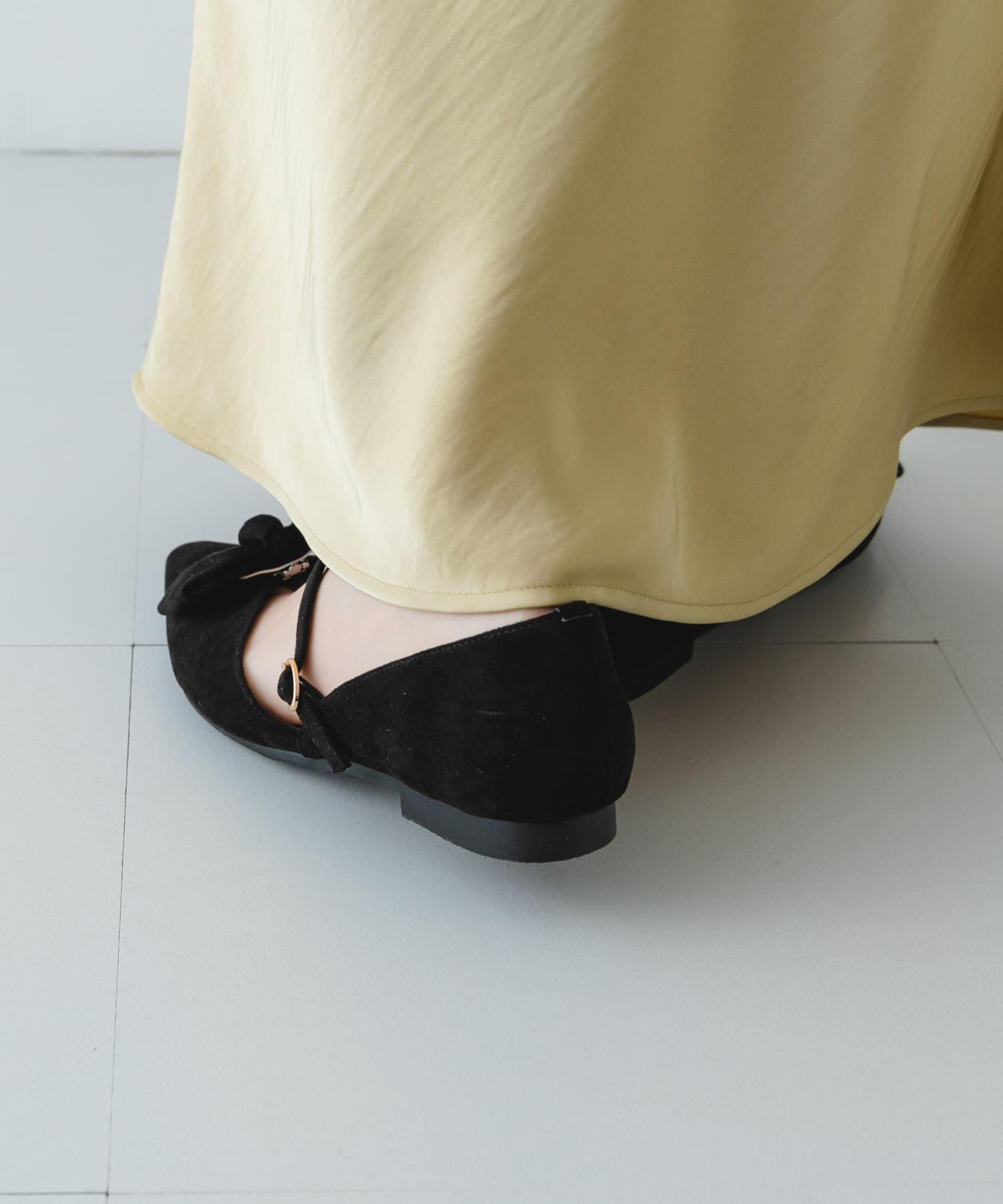 『WEB/一部店舗限定カラー』『MADE IN JAPAN』マルチWAYリボンパンプス BLACK 36