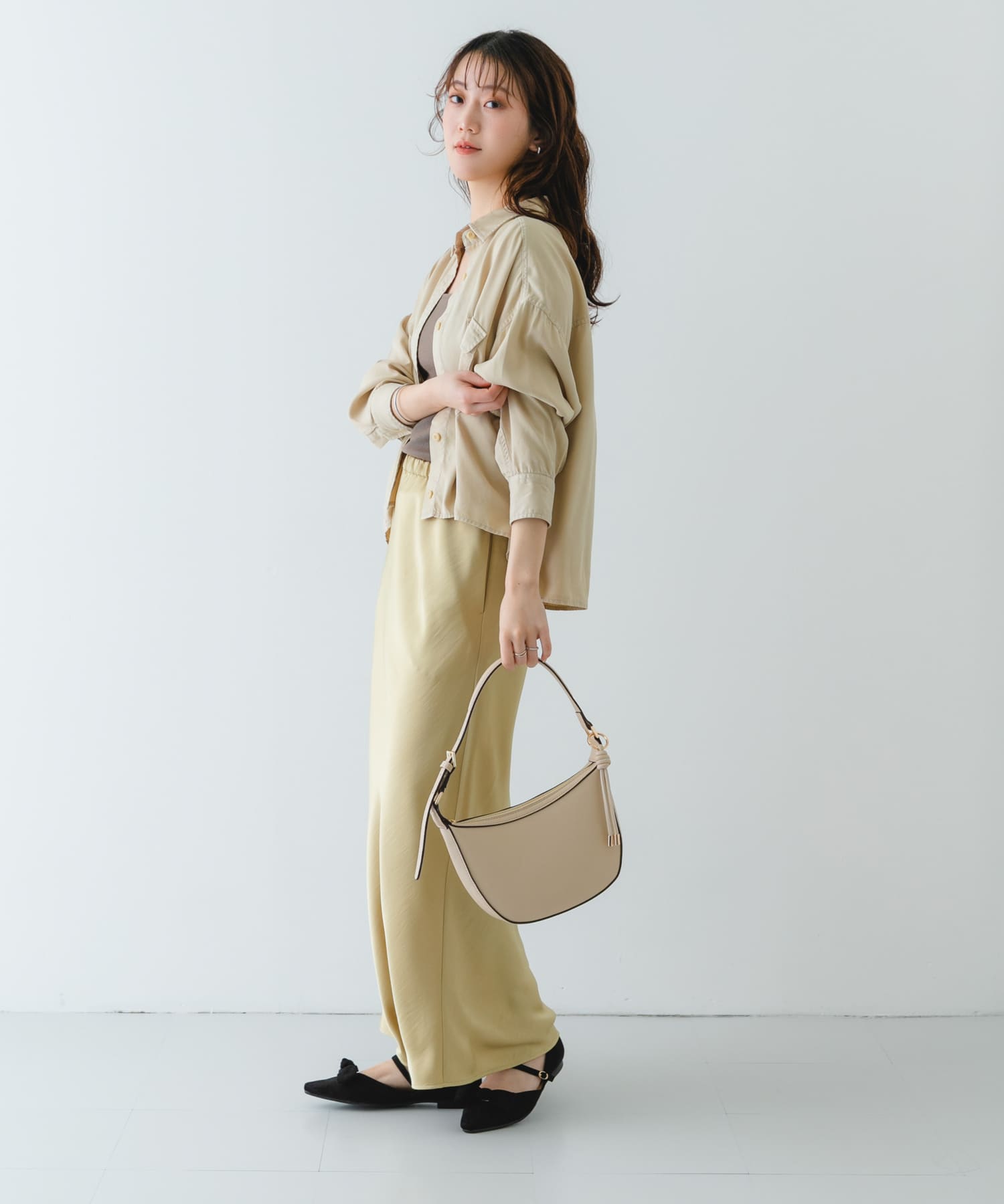 『WEB/一部店舗限定カラー』『MADE IN JAPAN』マルチWAYリボンパンプス BLACK 36