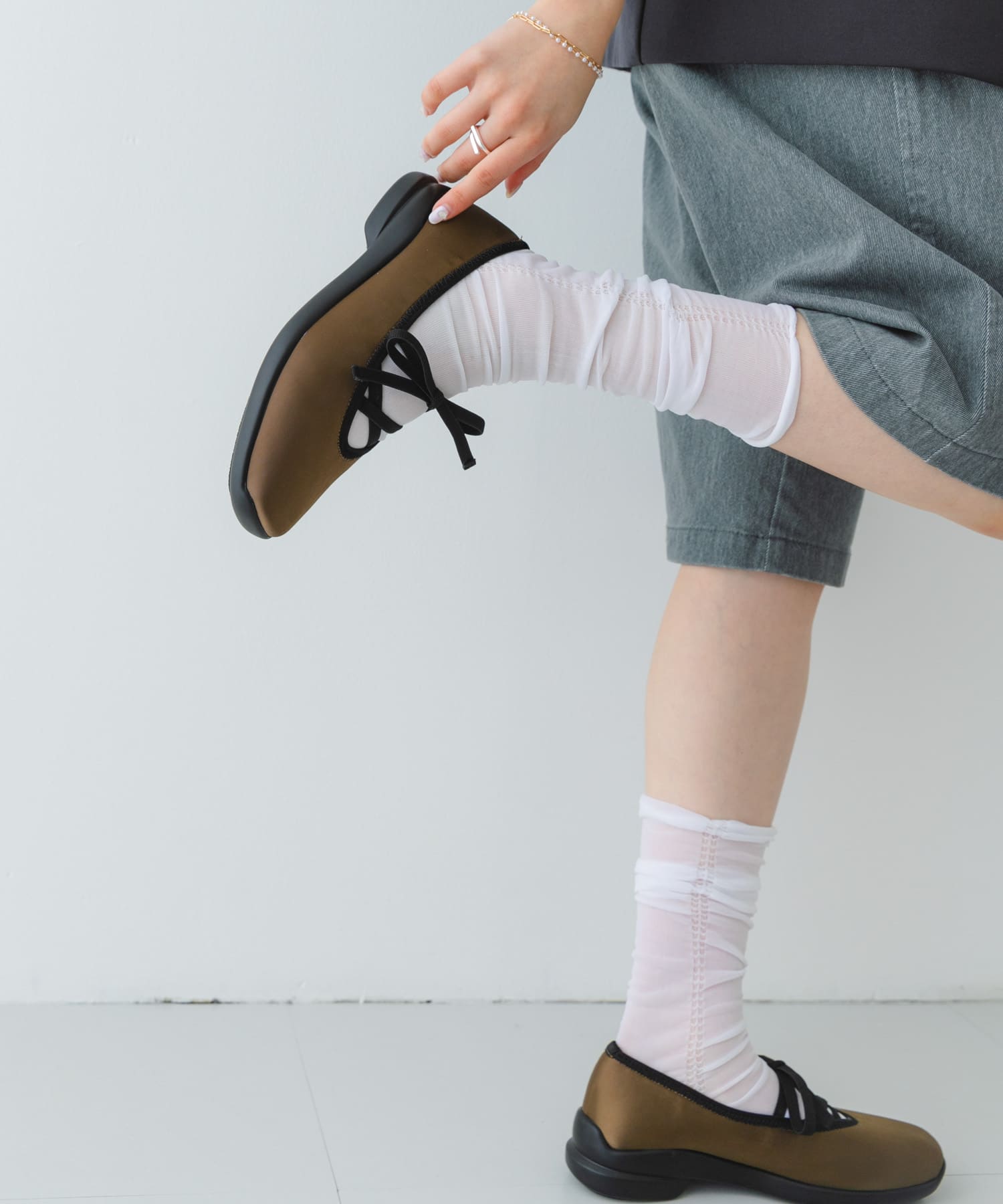 バレリーナスニーカー OLIVE 36
