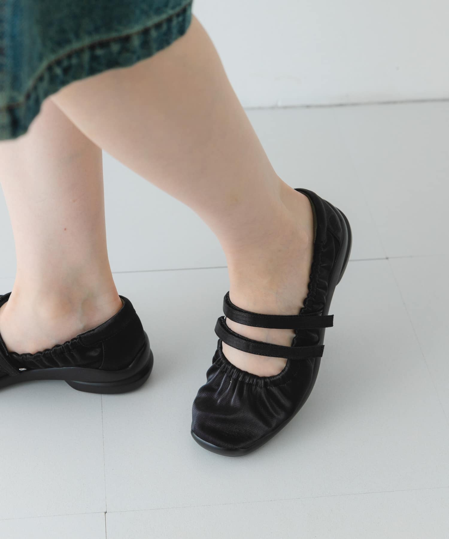 メリージェーンスニーカー BLACK 36