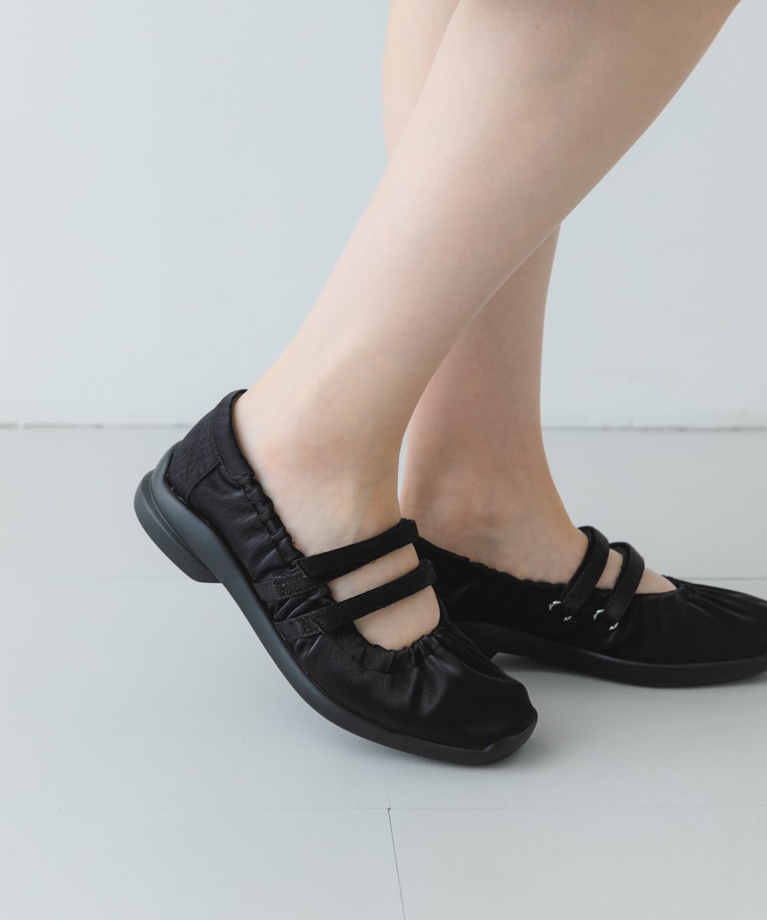 メリージェーンスニーカー BLACK 36